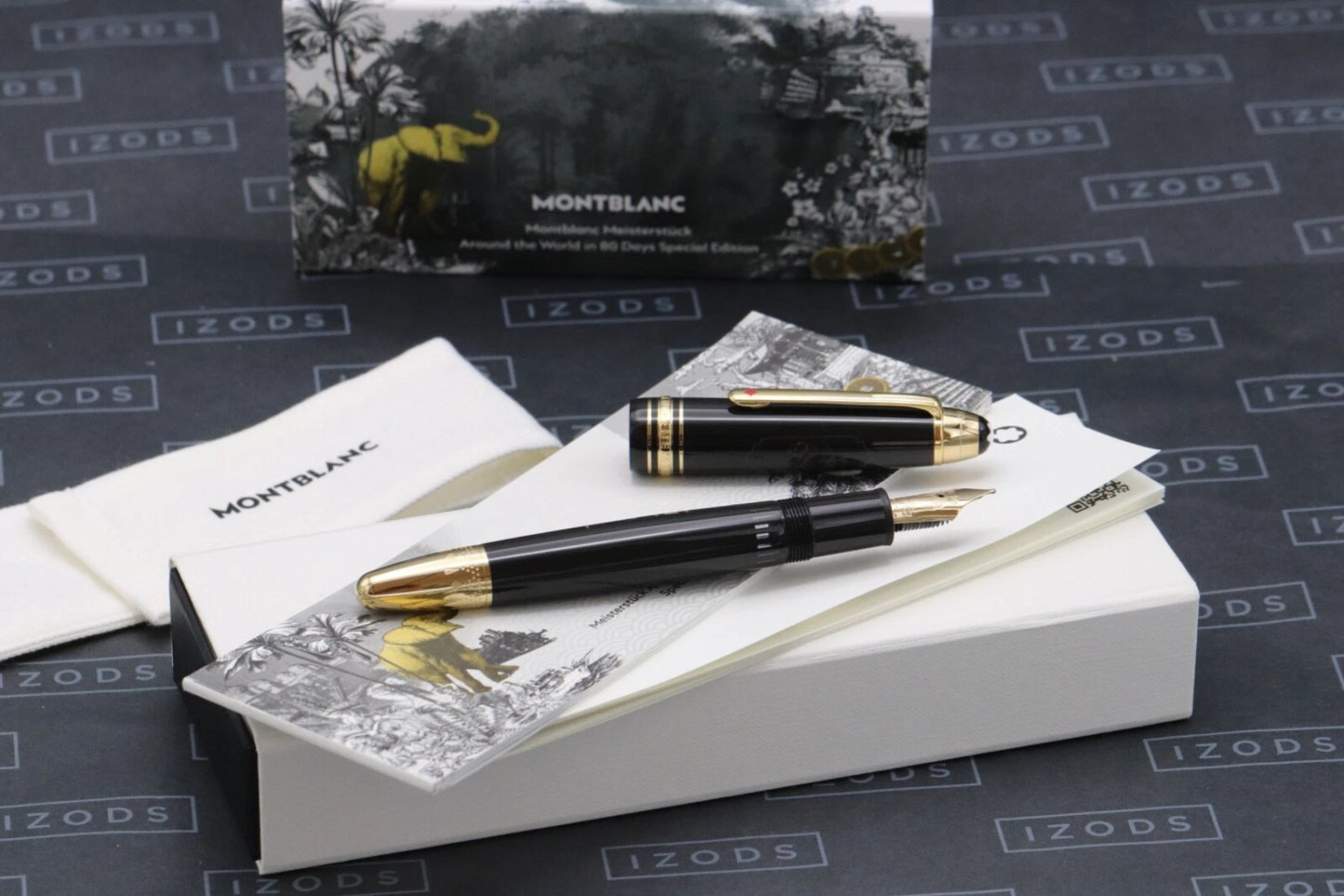 Montblanc Meisterstuck LeGrand Around The World in 80 Days Fountain Pen image 0