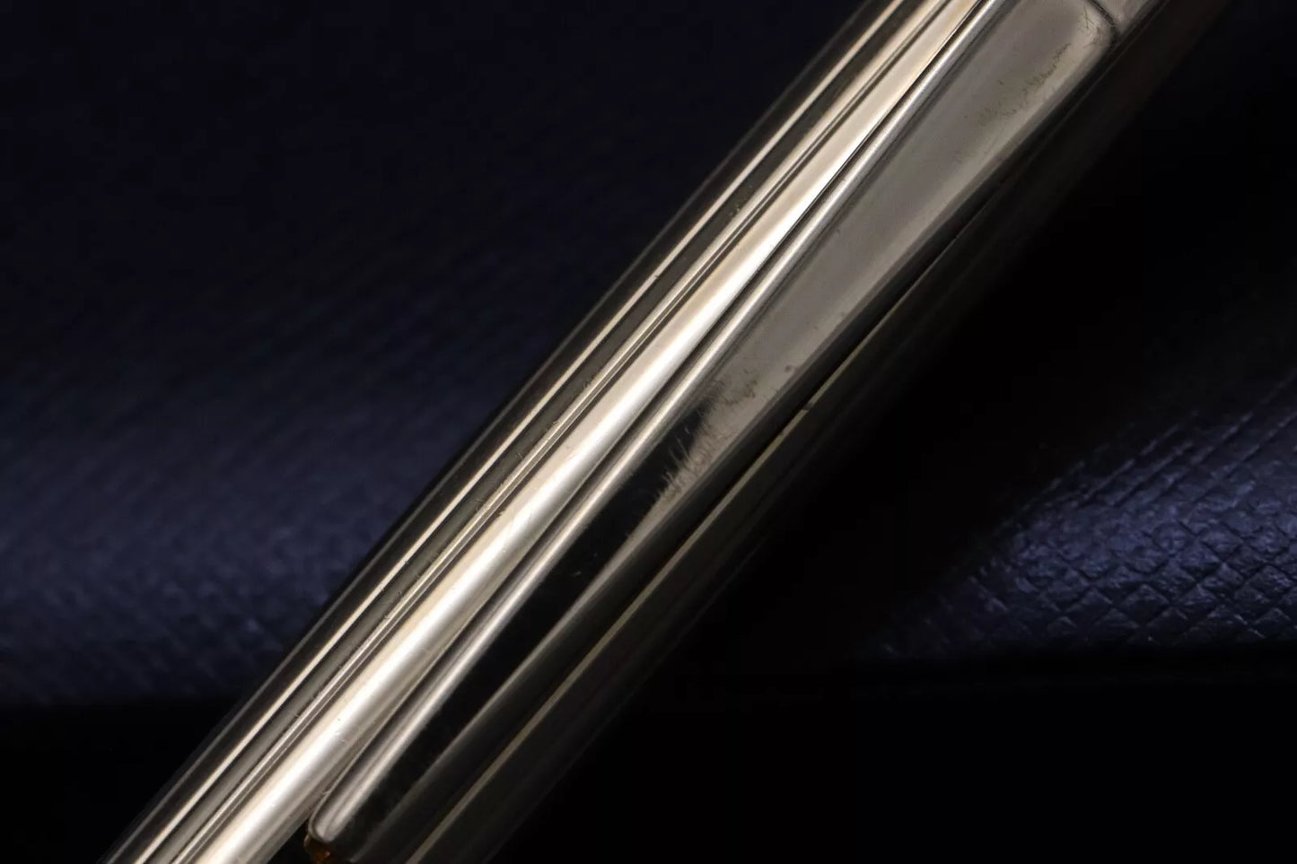 Montblanc Noblesse 1st Generation Gold-Plated Fountain Pen - Triangle Logo image 4