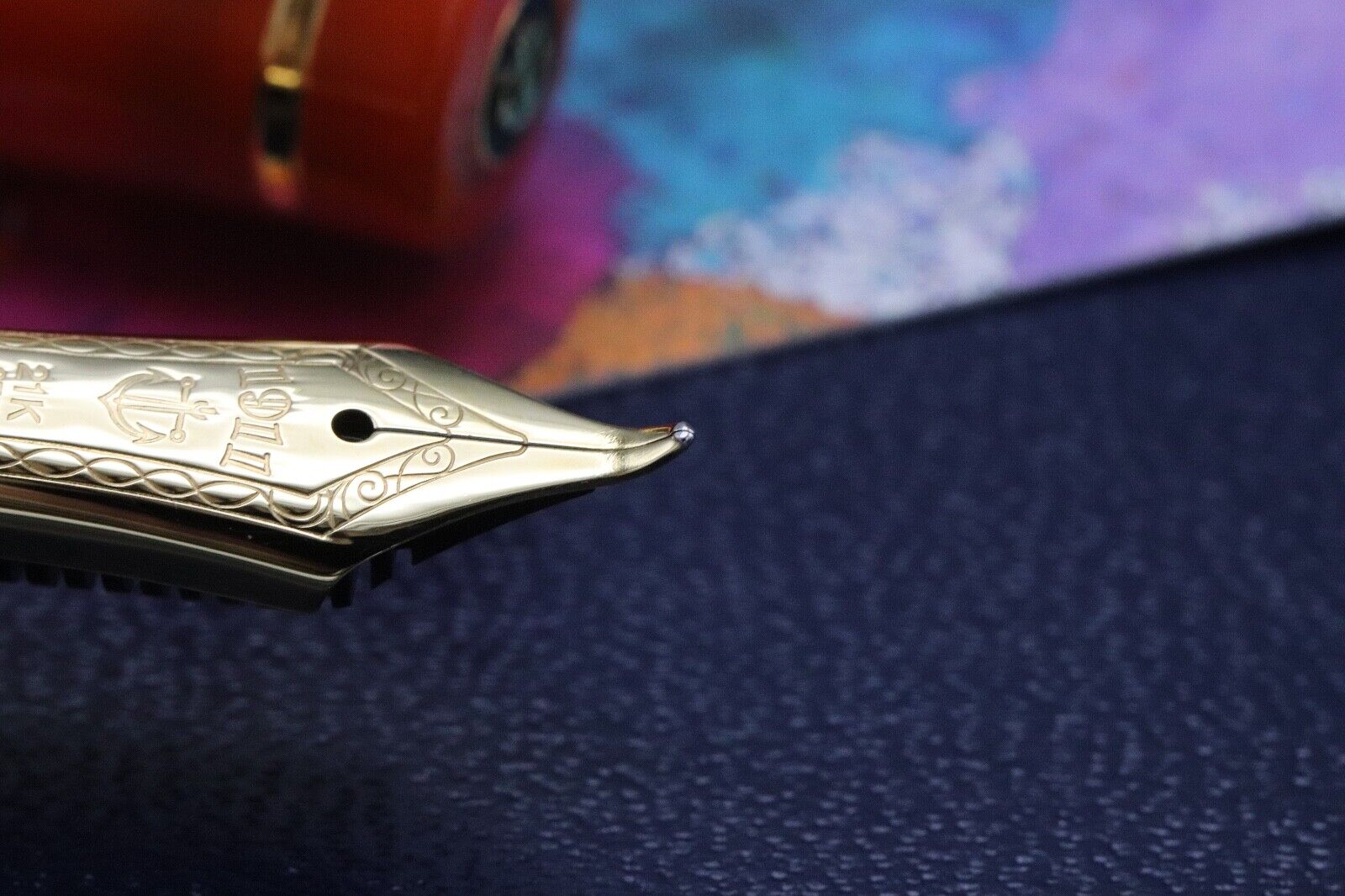 Sailor Pro Gear Elements Fire Special Edition Fountain Pen - Marc Bacas Fude Nib image 3