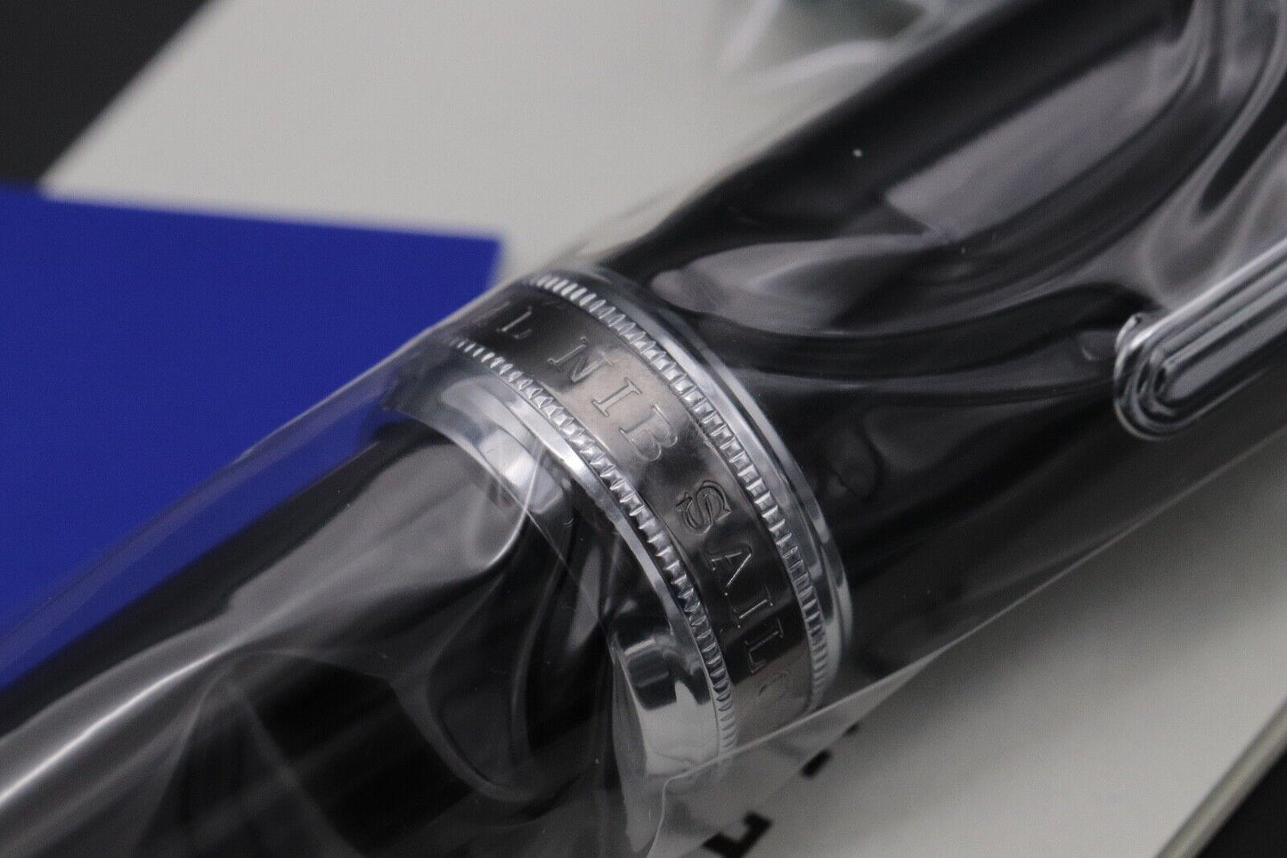 Sailor 1911L Black Rhodium Fountain Pen - MF Naginata Togi Nib - SEALED image 2