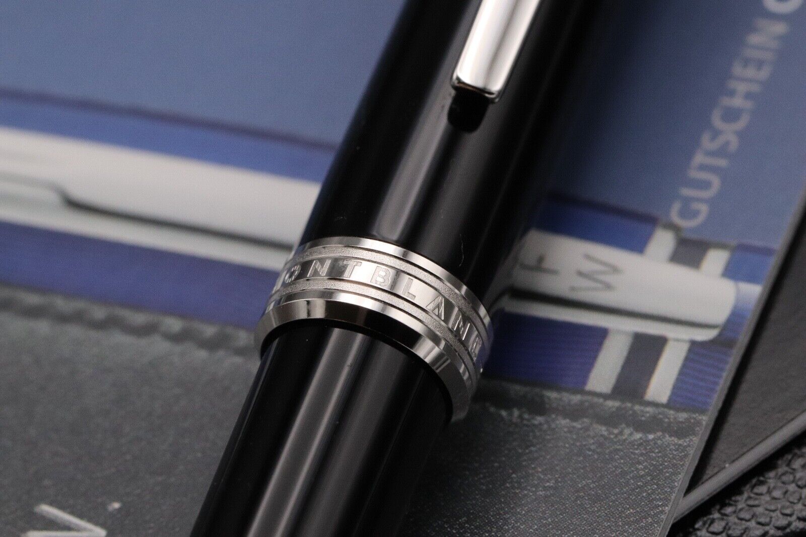 Montblanc PIX Black Ballpoint Pen - UNUSED image 2