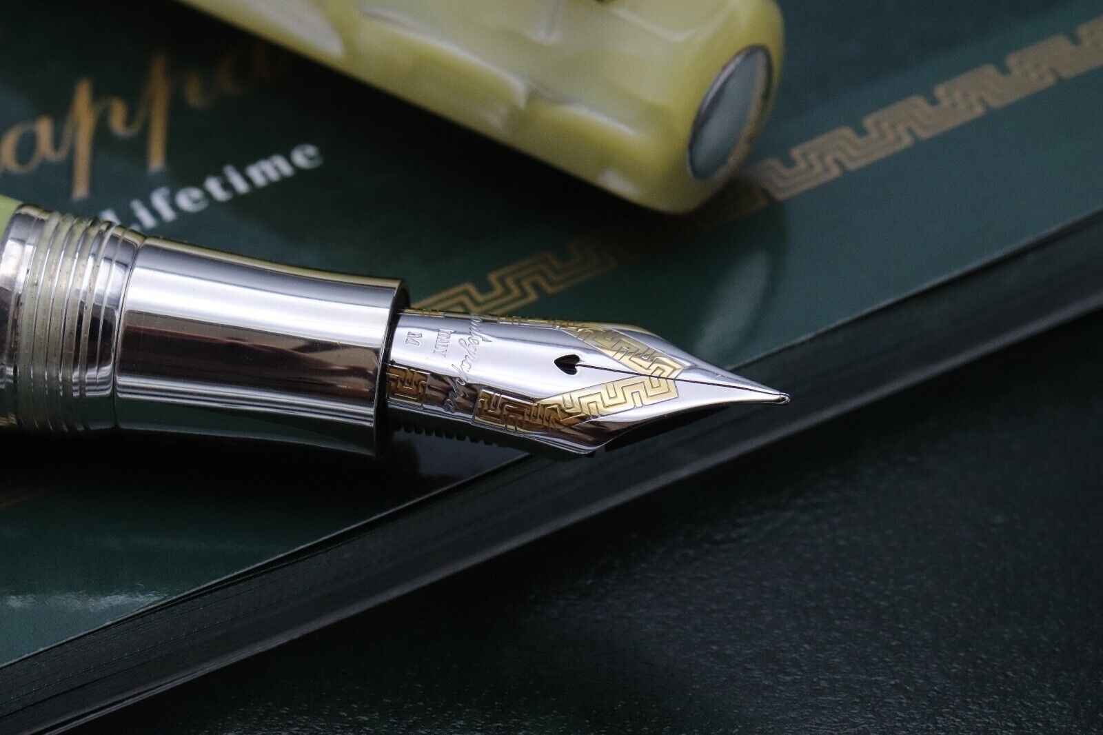 Montegrappa Symphony Parchment Celluloid Fountain Pen image 2