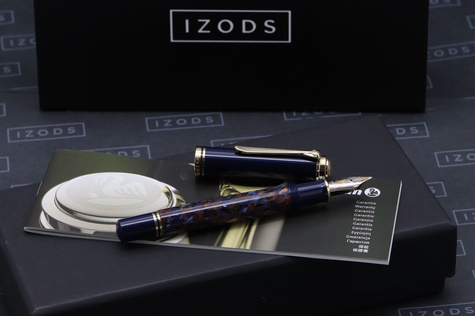 Pelikan M800 Stone Garden Special Edition Fountain Pen - BB Nib image 0