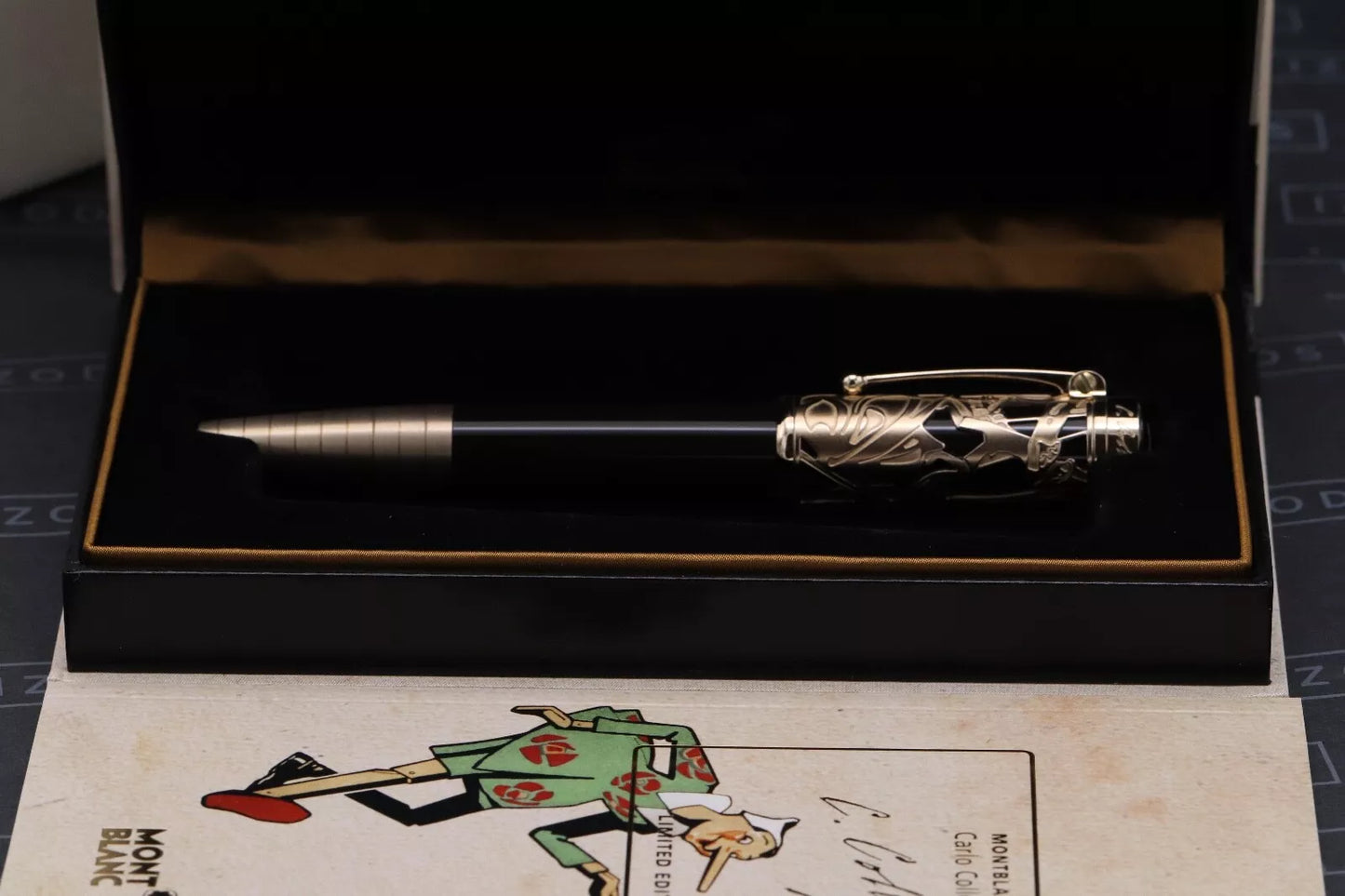 Montblanc Writers Edition Carlo Collodi Rollerball Pen - UNUSED image 7