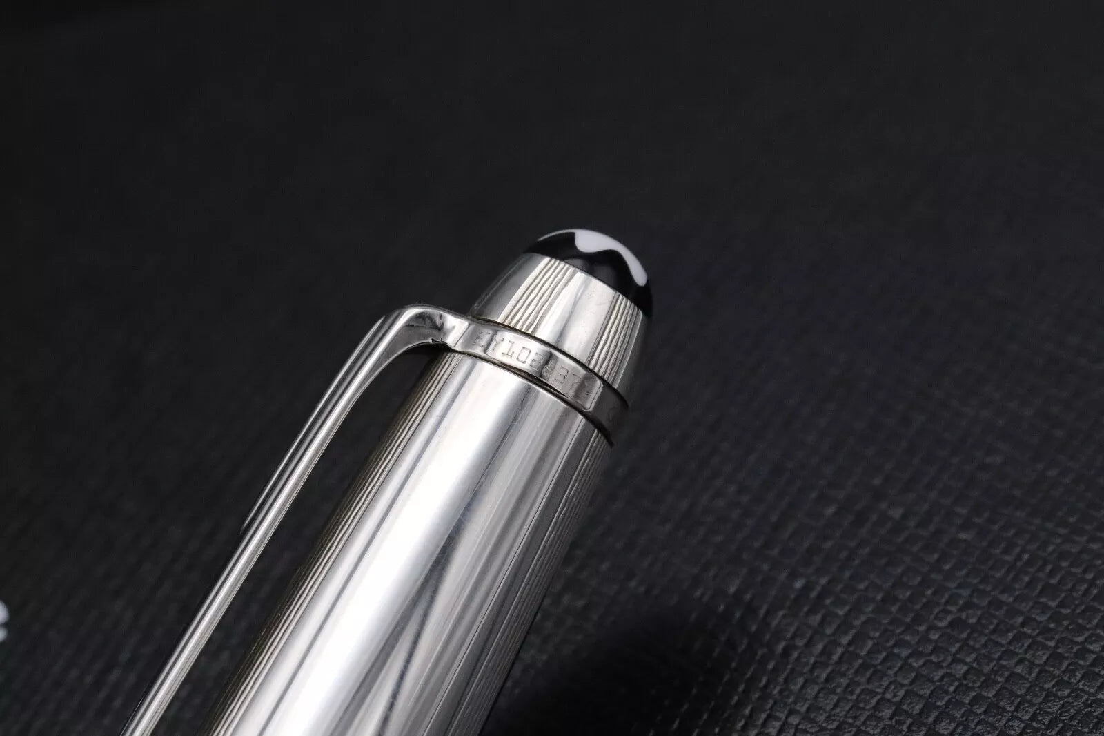 Montblanc Meisterstuck 144 Classique Pure Silver Solitaire Fountain Pen image 6
