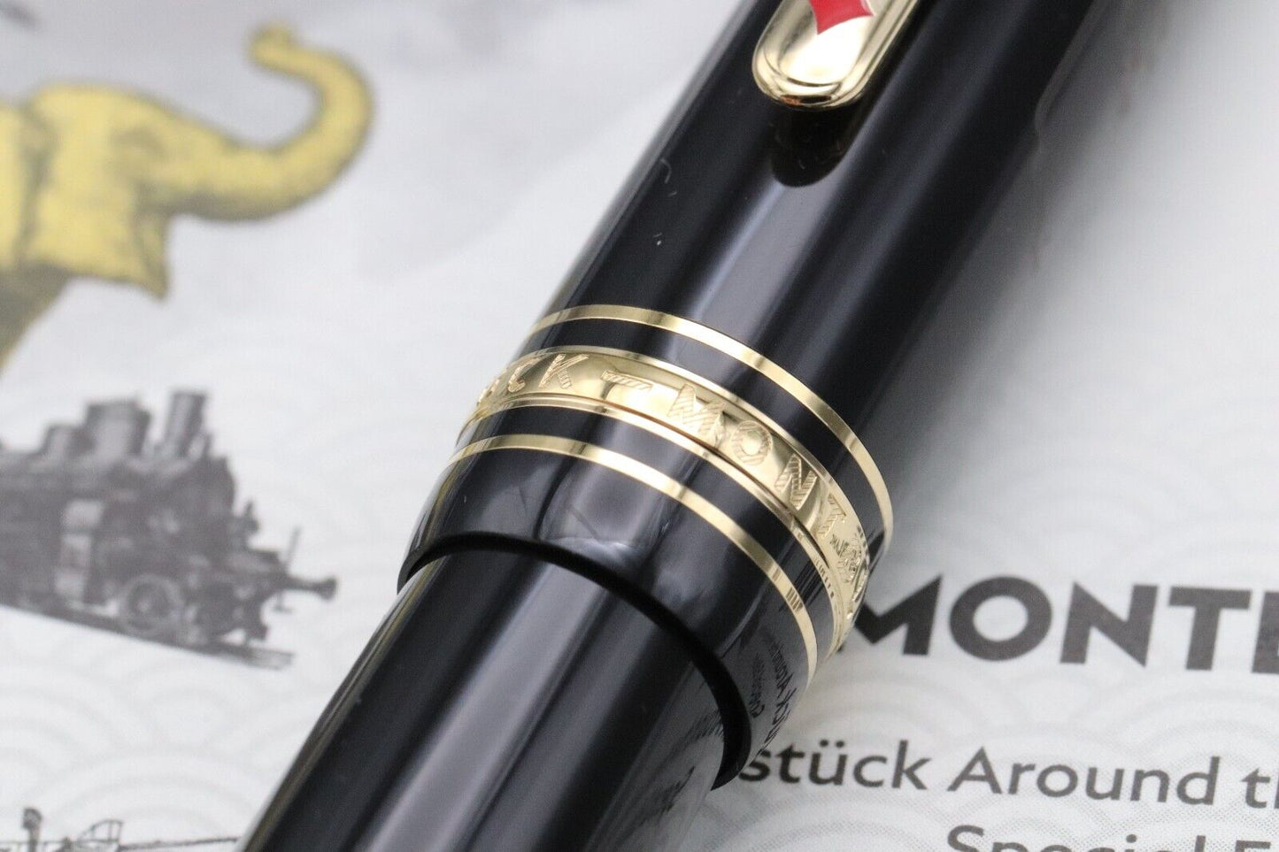 Montblanc Meisterstuck LeGrand Around The World in 80 Days Fountain Pen - UNUSED image 4