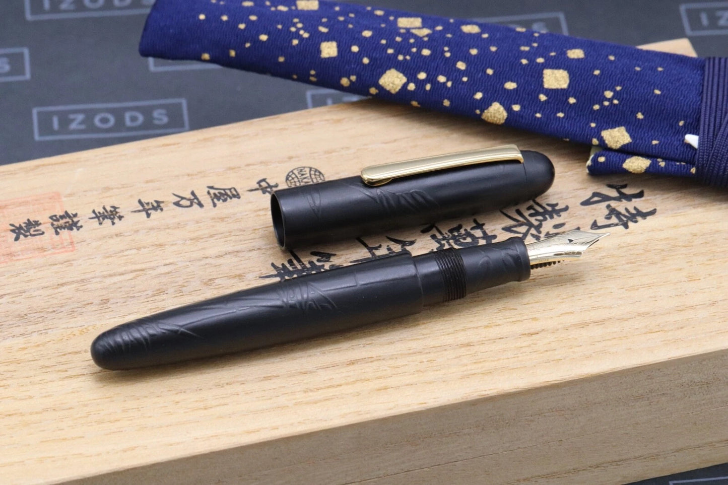 Nakaya Sumiko Bamboo Jumi Orashi Fountain Pen - 'Nakata' Soft-Fine Nib image 1