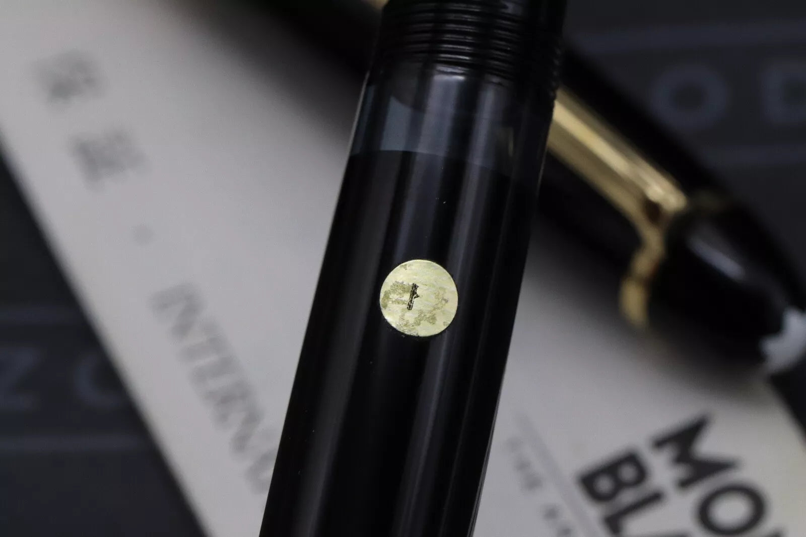 Montblanc Meisterstuck 146 LeGrand Gold Coated Fountain Pen - Mono Nib - UNUSED image 5