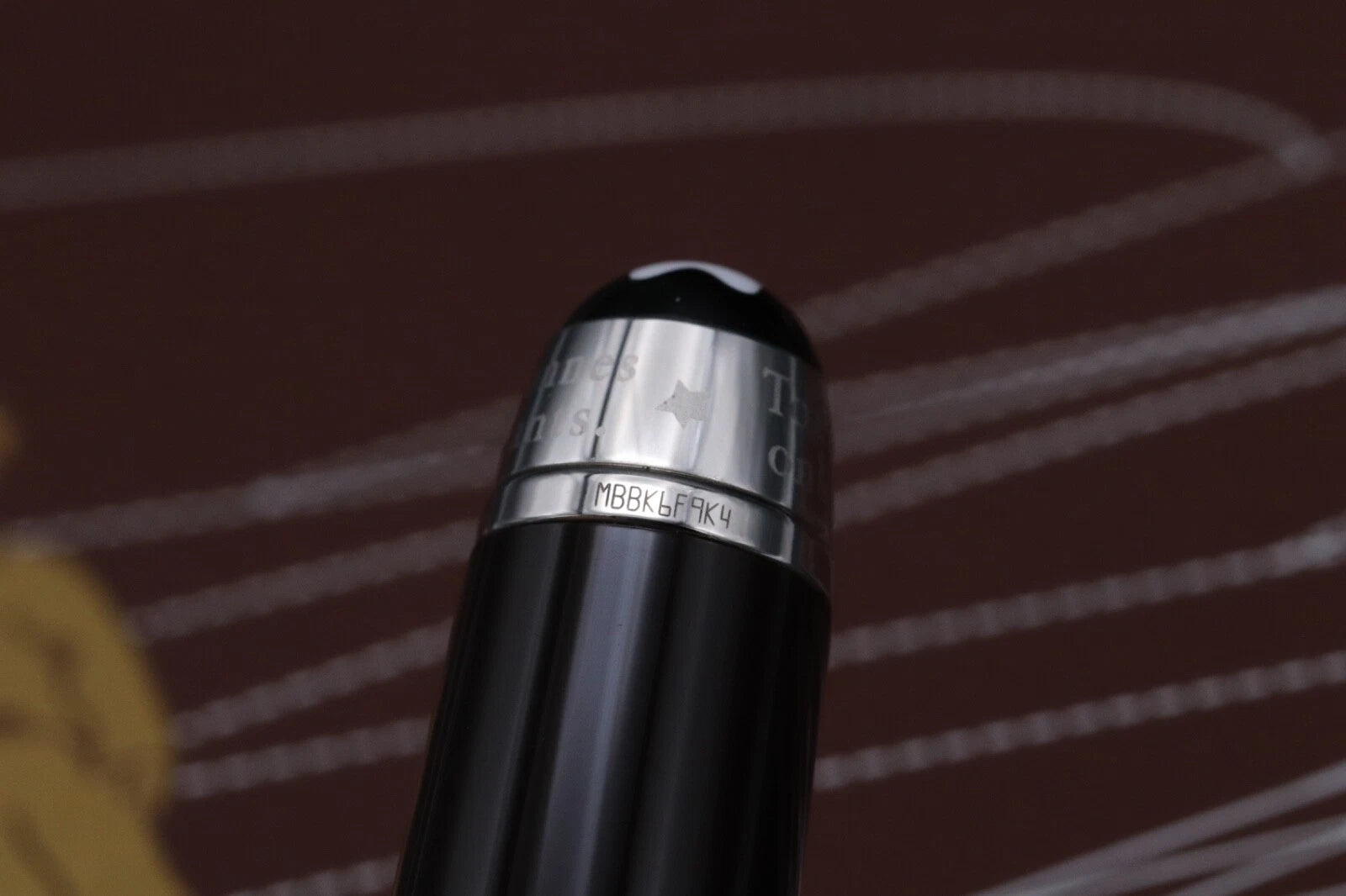 Montblanc Meisterstuck Classique Le Petit Prince Aviator Fountain Pen - UNUSED - Rare Factory Error Upside Down Cap Ring image 5
