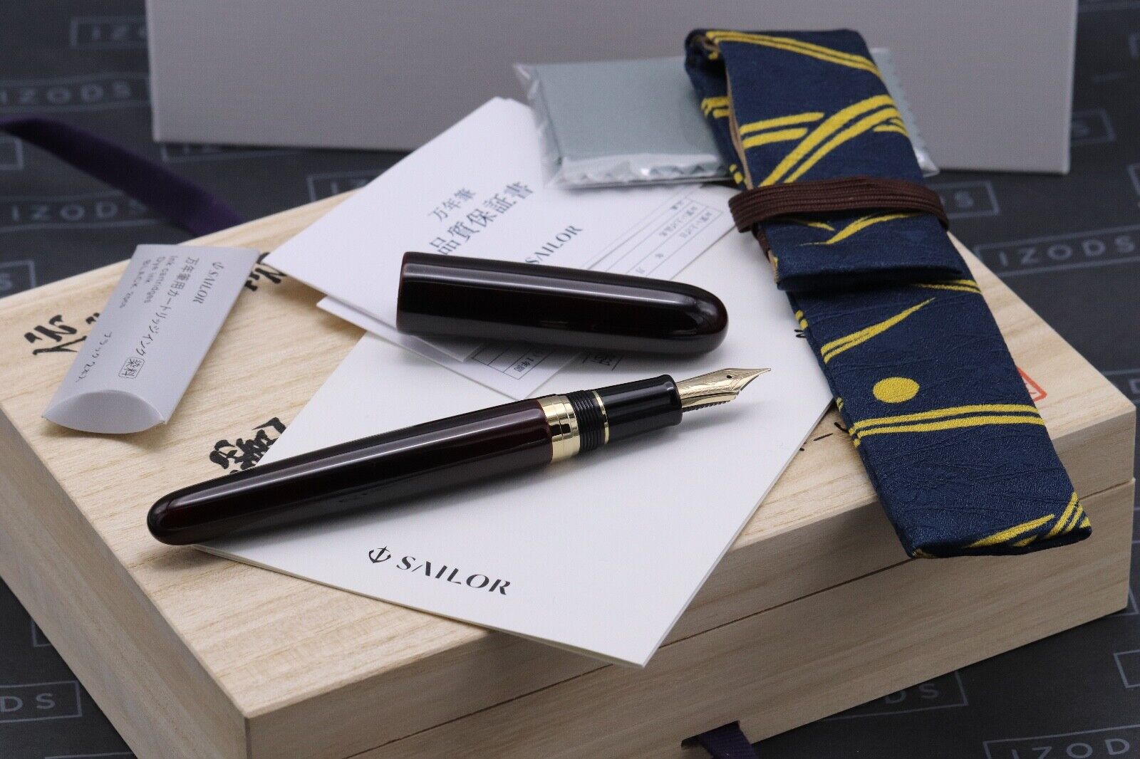 Sailor Rei Wajima Tamenuri Fountain Pen image 0