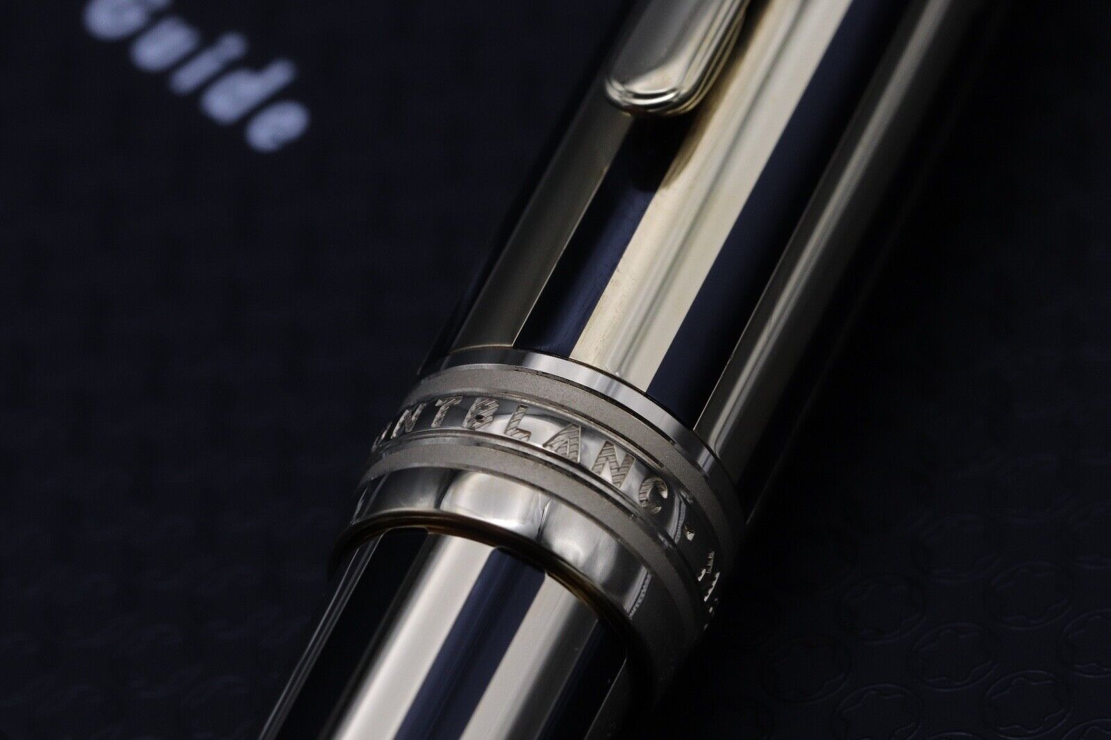 Montblanc Meisterstuck 146 LeGrand Black Gold Solitaire Fountain Pen - UNUSED image 4