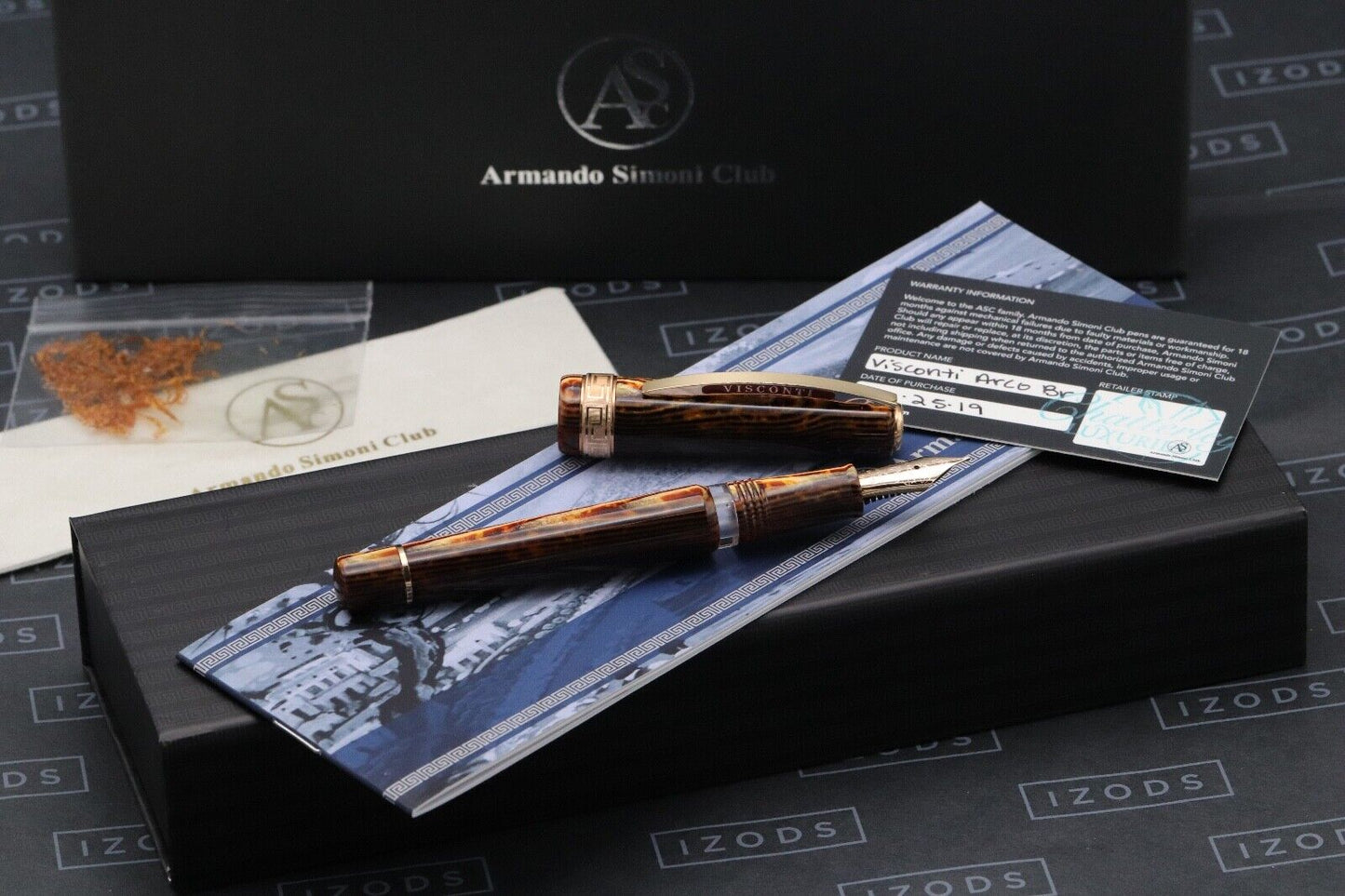 Visconti for ASC Manhattan Arco Bronze Fountain Pen image 0