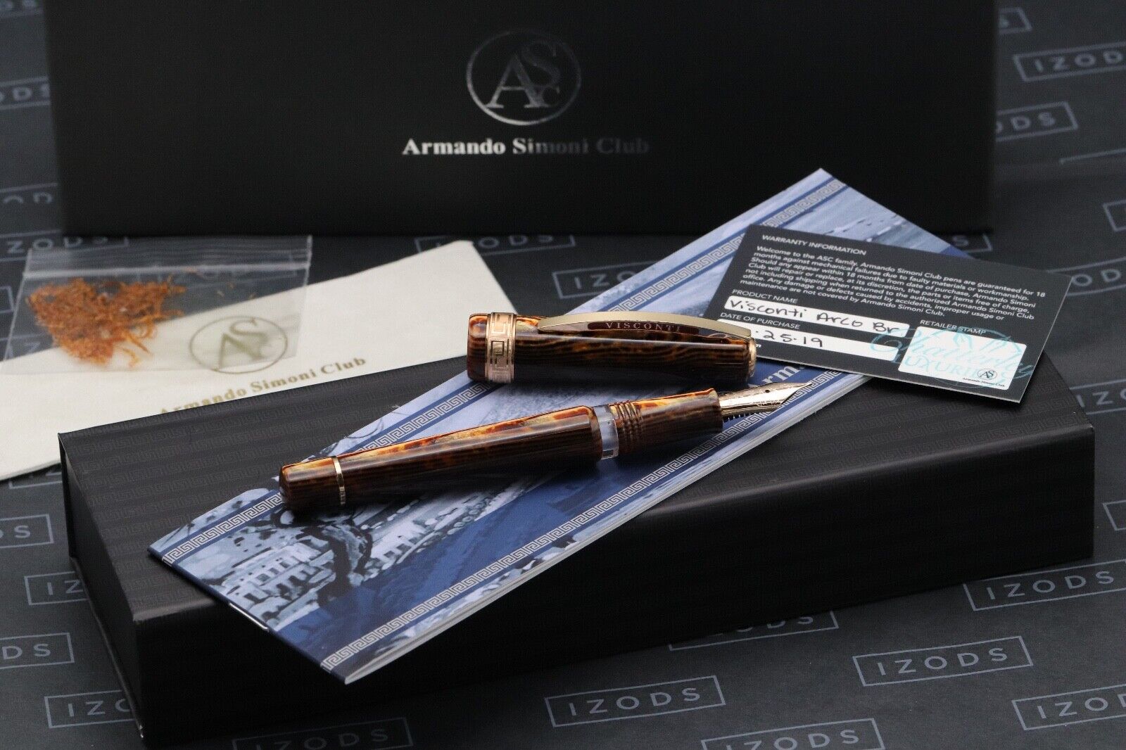 Visconti for ASC Manhattan Arco Bronze Fountain Pen image 0