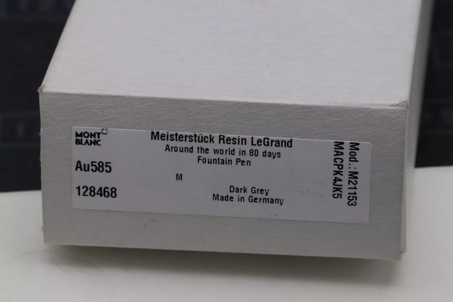Montblanc Meisterstuck LeGrand Around The World in 80 Days Fountain Pen - UNUSED image 8
