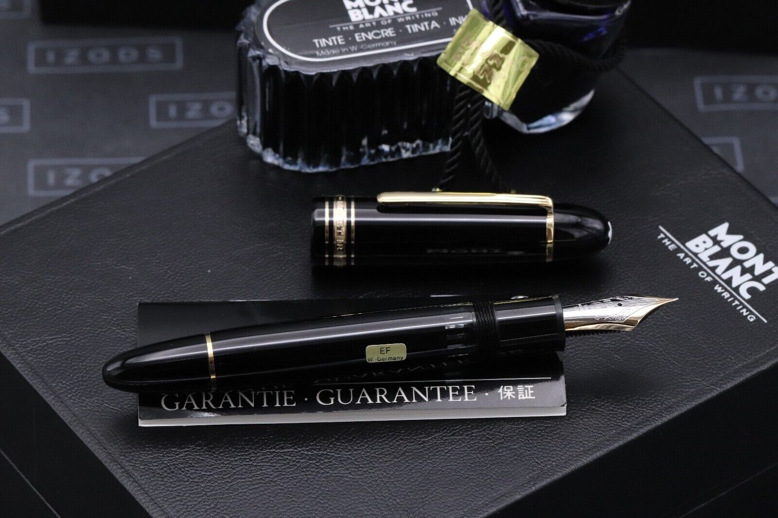 Montblanc Meisterstuck 149 Gold-Coated Fountain Pen - UNUSED - 1985-91 - EF Nib image 1
