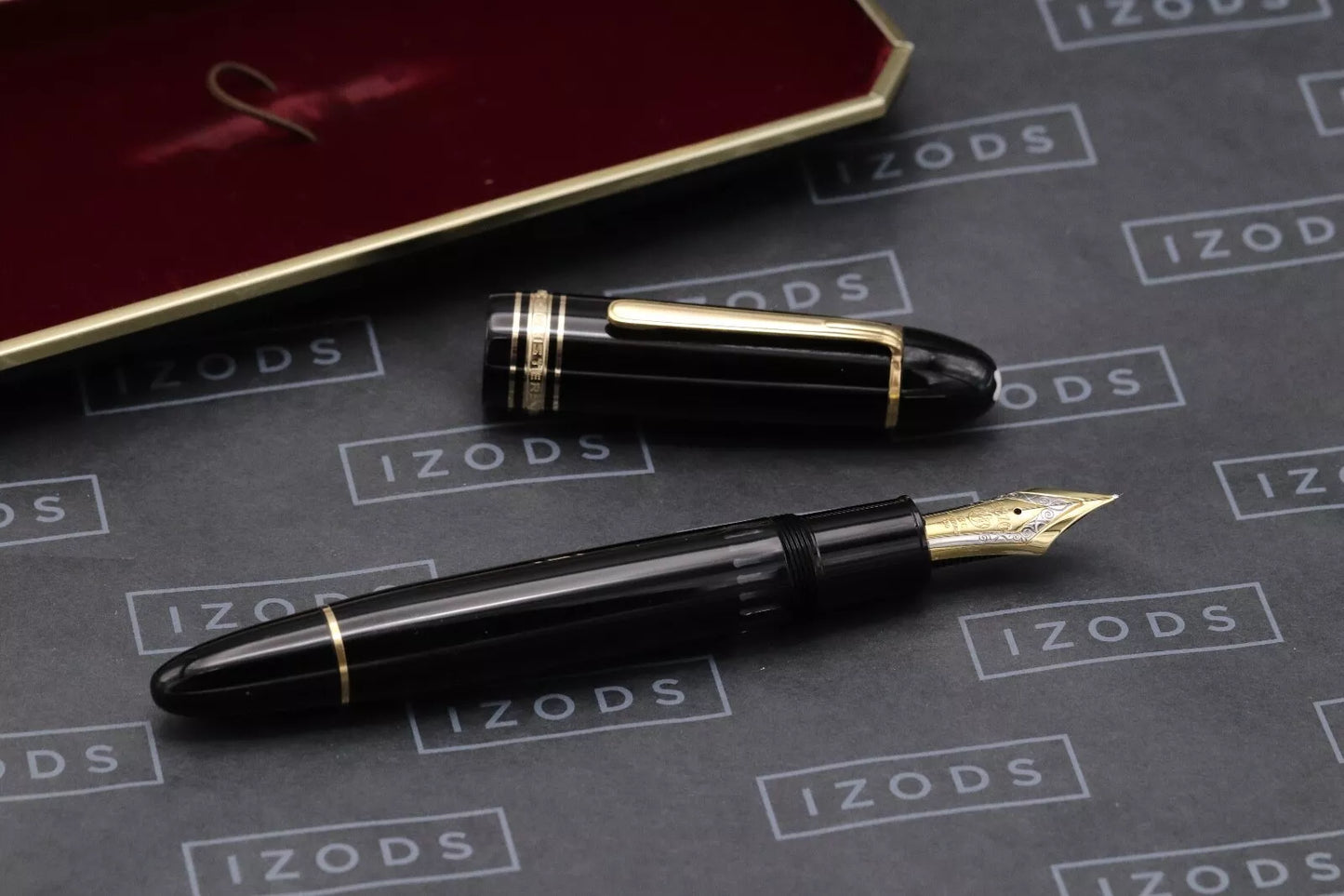 Montblanc Meisterstuck 149 Gold-Coated Fountain Pen - 1968 - 18C Nib image 6