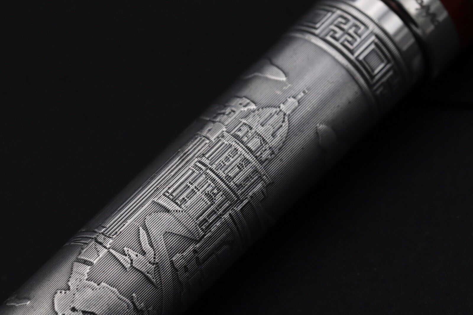 Montegappa Roma Aeterna Silver Limited Edition Fountain Pen image 7