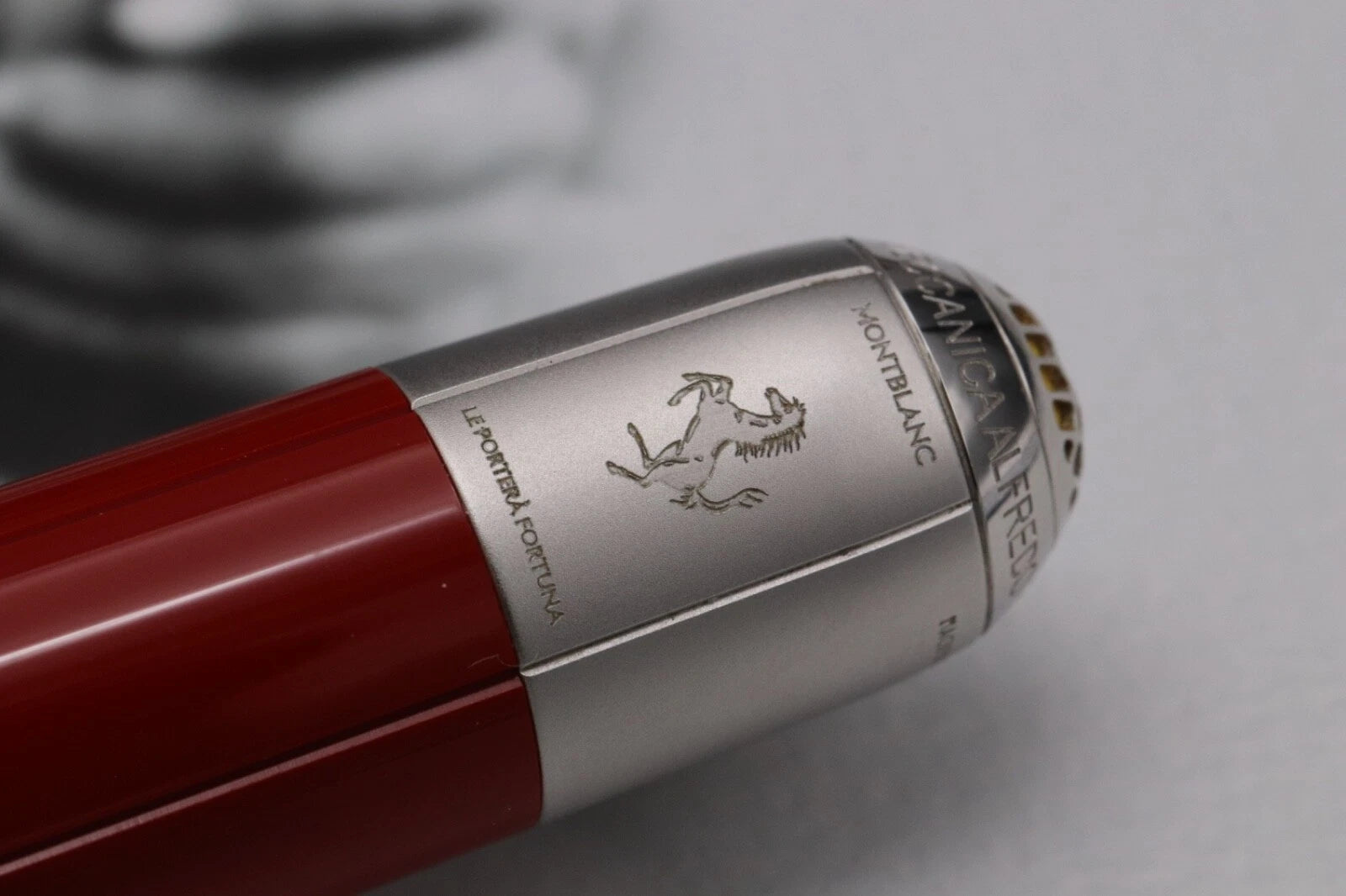 Montblanc Great Characters Enzo Ferrari Special Edition Rollerball Pen image 6