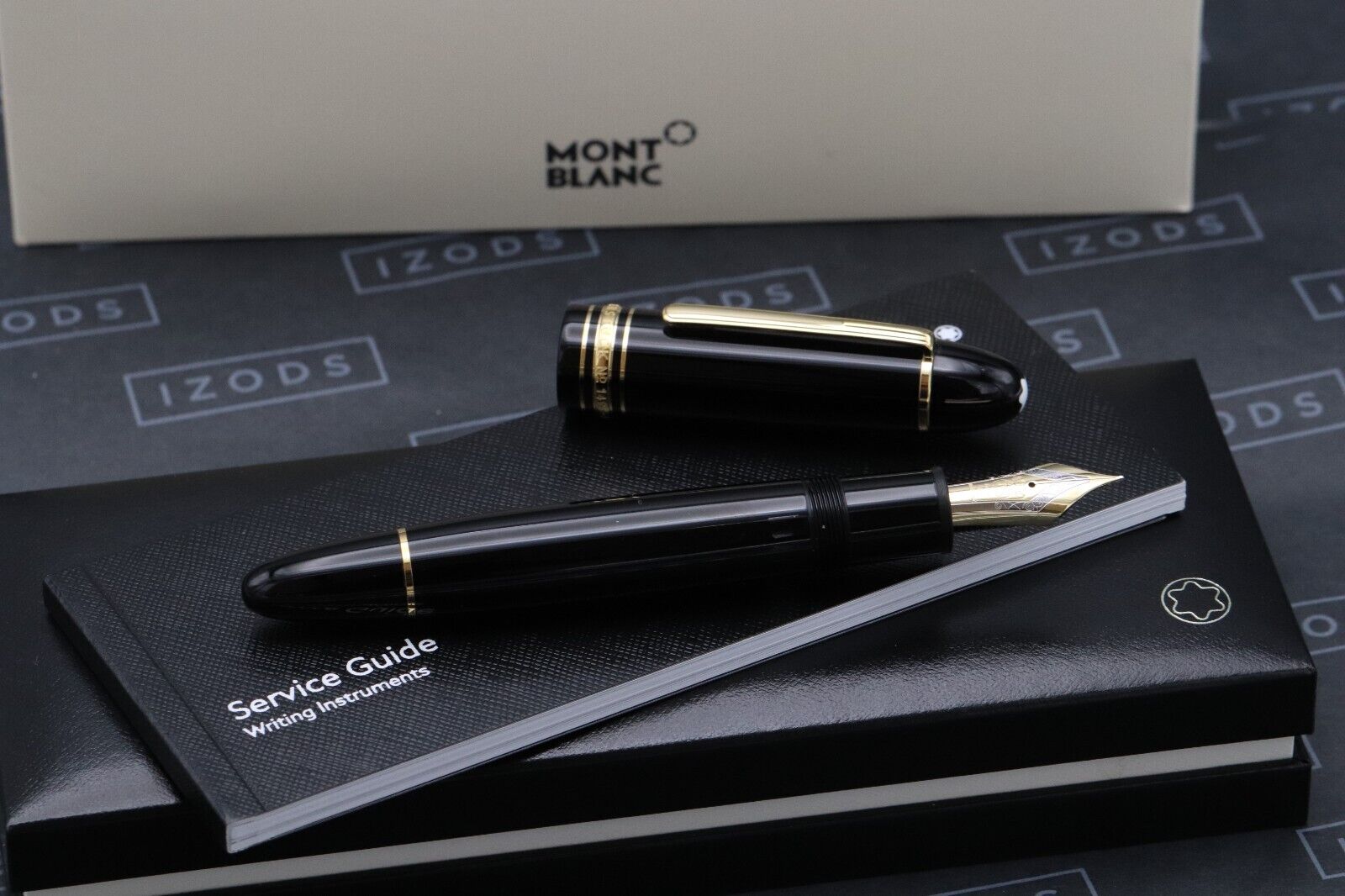 Montblanc Meisterstuck 149 Gold-Coated Fountain Pen - EF NIB image 1