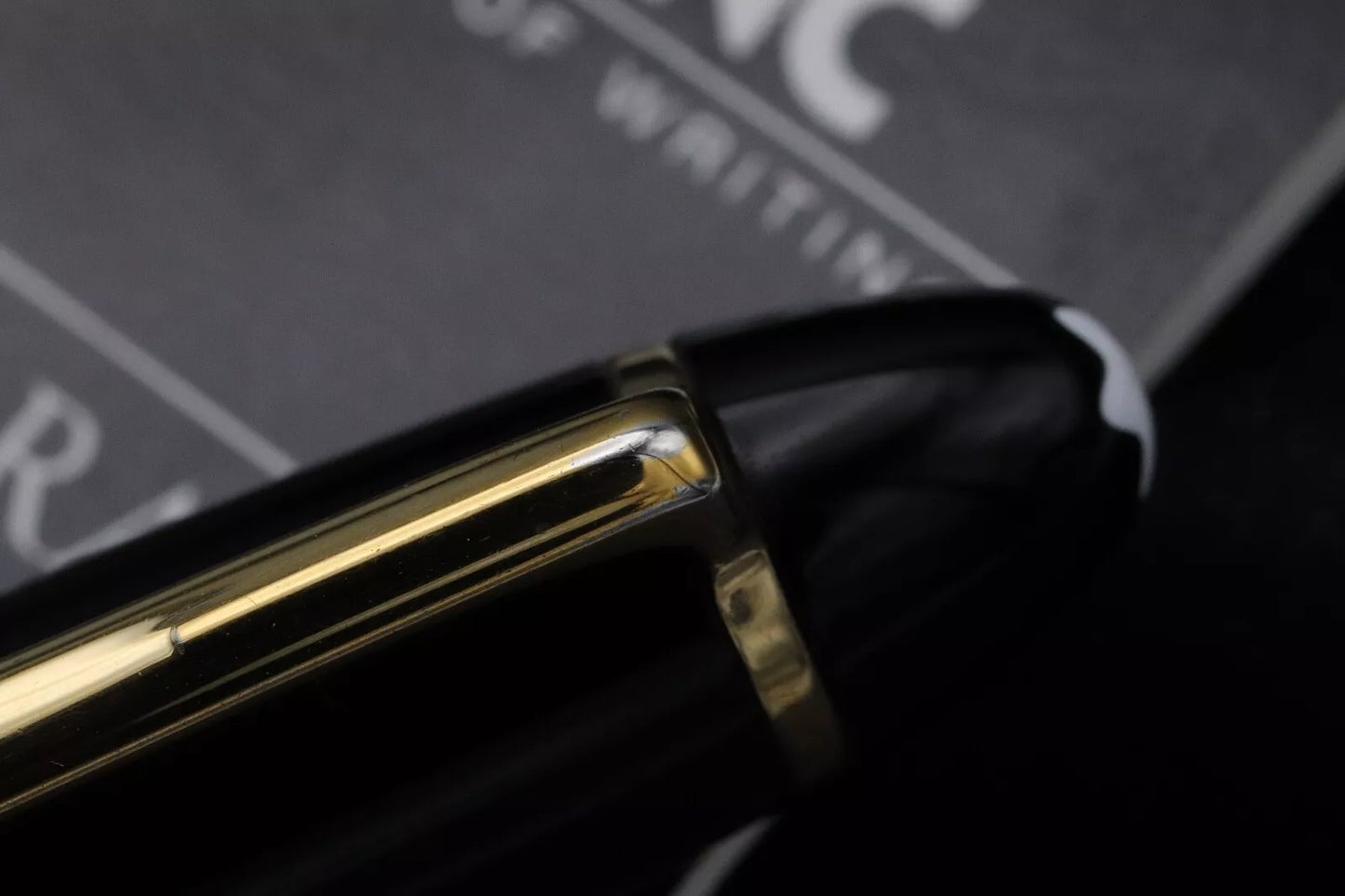 Montblanc Meisterstuck 146 LeGrand Gold Coated Fountain Pen - Monotone Nib image 7