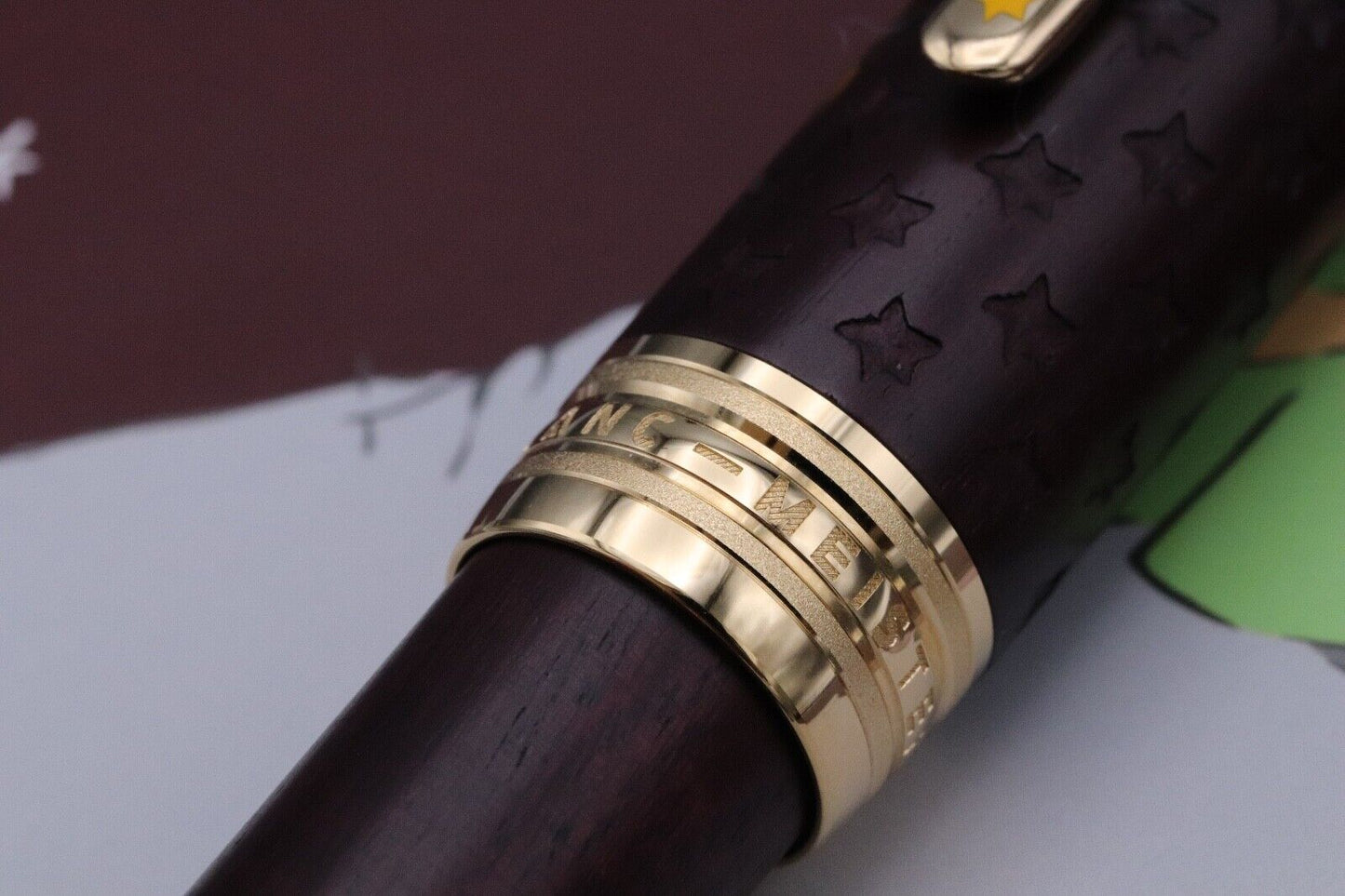 Montblanc Meisterstuck LeGrand Petit Prince Planet Solitaire Rollerball Pen image 3