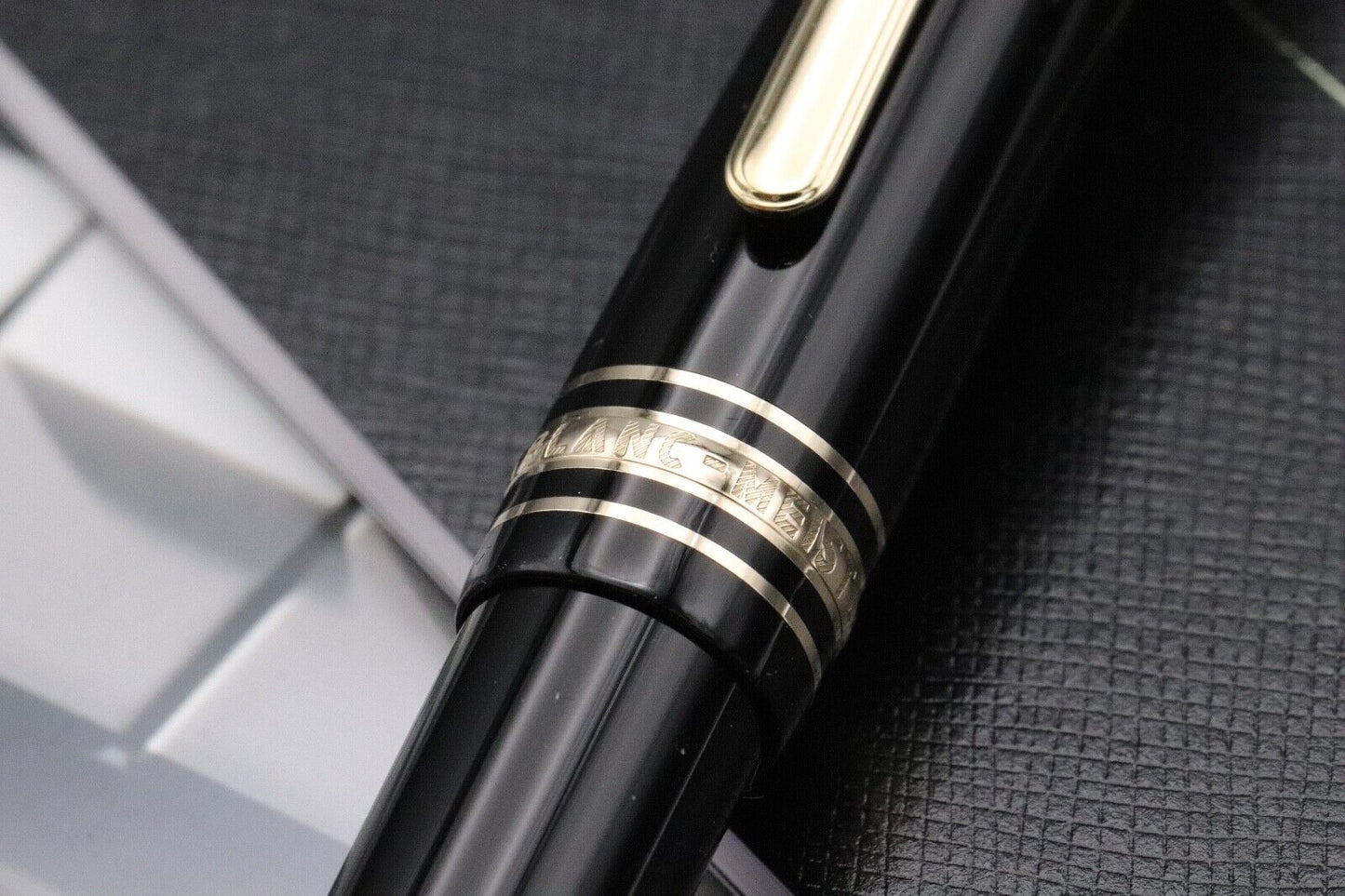 Montblanc Meisterstuck Chopin Classique Gold Coated Fountain Pen image 3