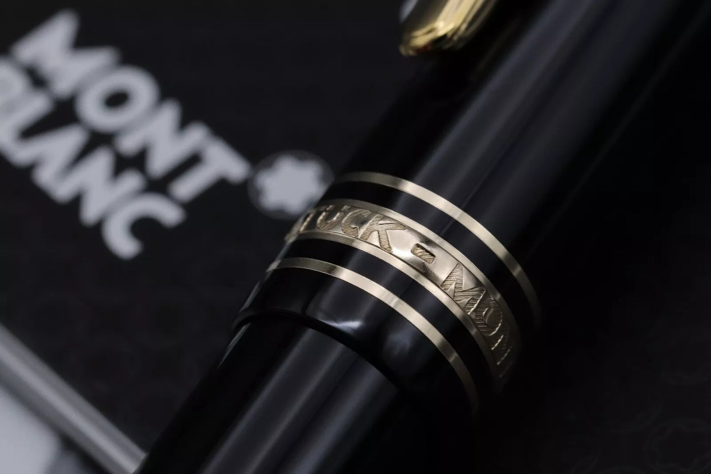 Montblanc Meisterstuck Chopin Classique Gold Line Fountain Pen - UNUSED image 5