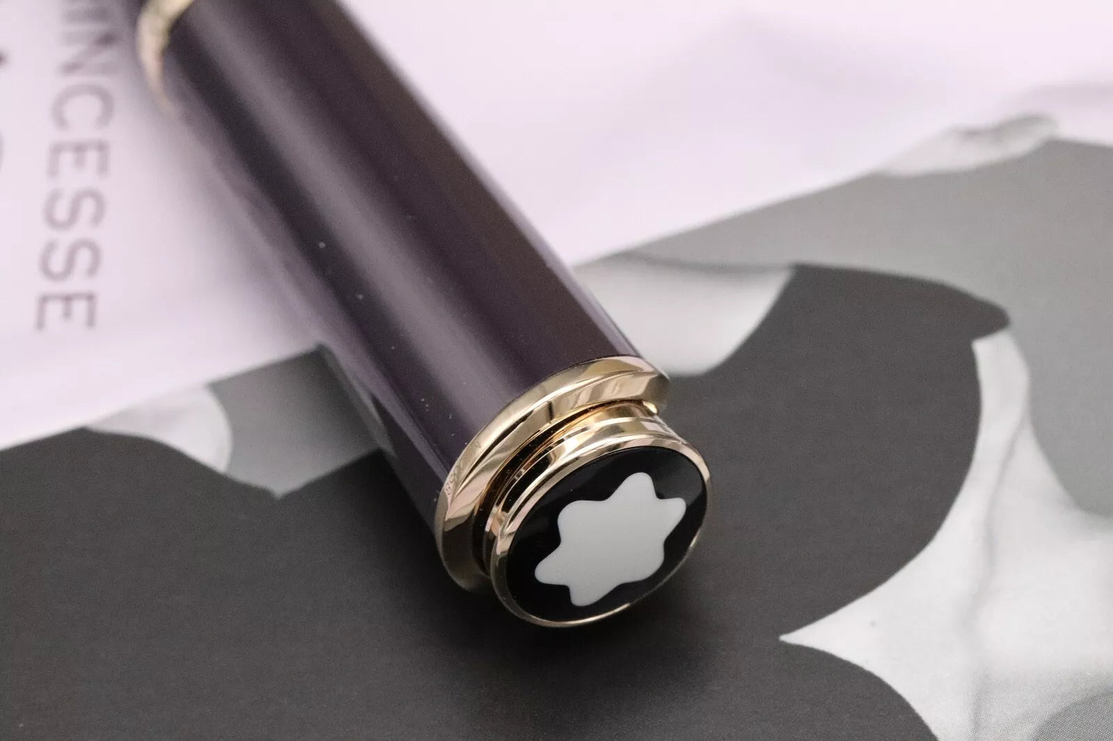 Montblanc Princesse Grace de Monaco Purple Fountain Pen - UNUSED image 8