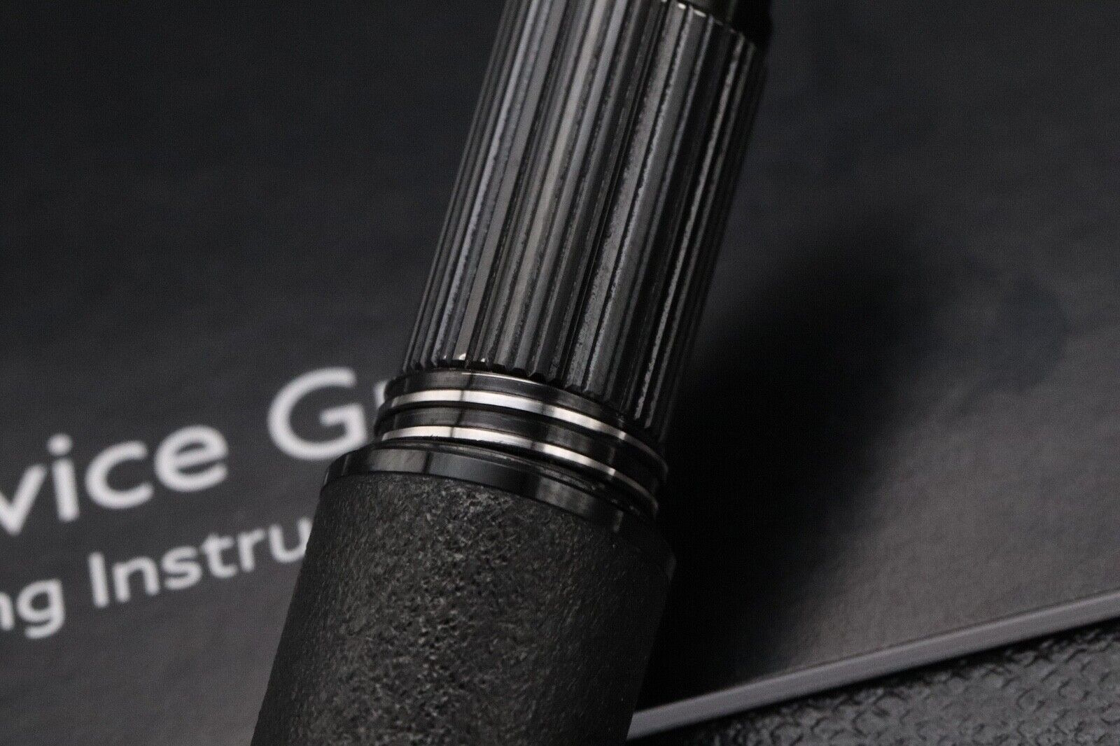 Montblanc Starwalker Black Cosmos Metal Rollerball / Fineliner Pen image 3