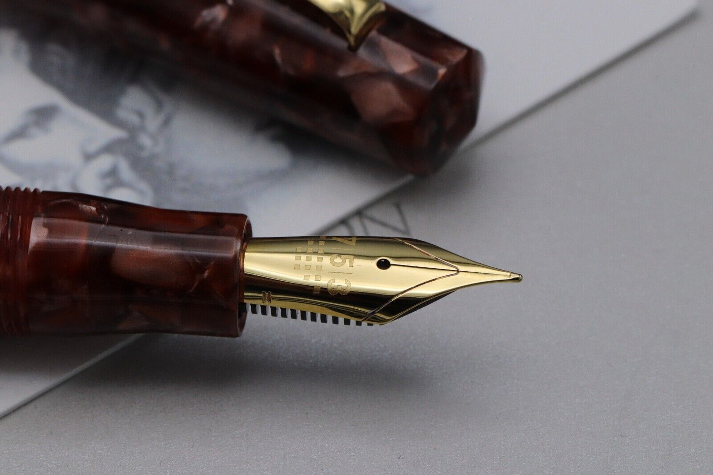 Leonardo Momento Zero Kings of Rome Romolo Limited Edition Fountain Pen image 2