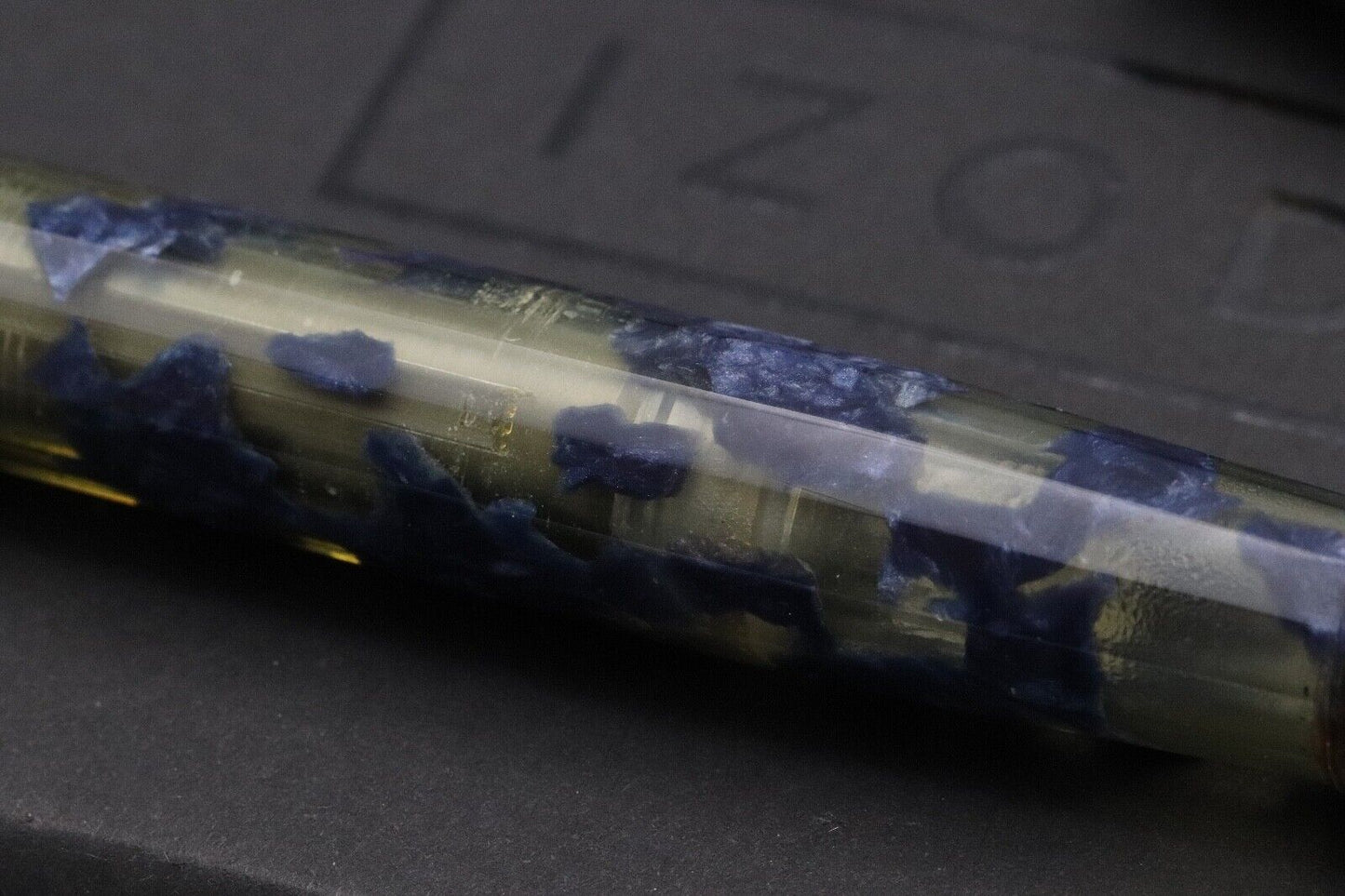 Omas Extra Paragon Lucens Blue Royale Celluloid LE Fountain Pen image 3