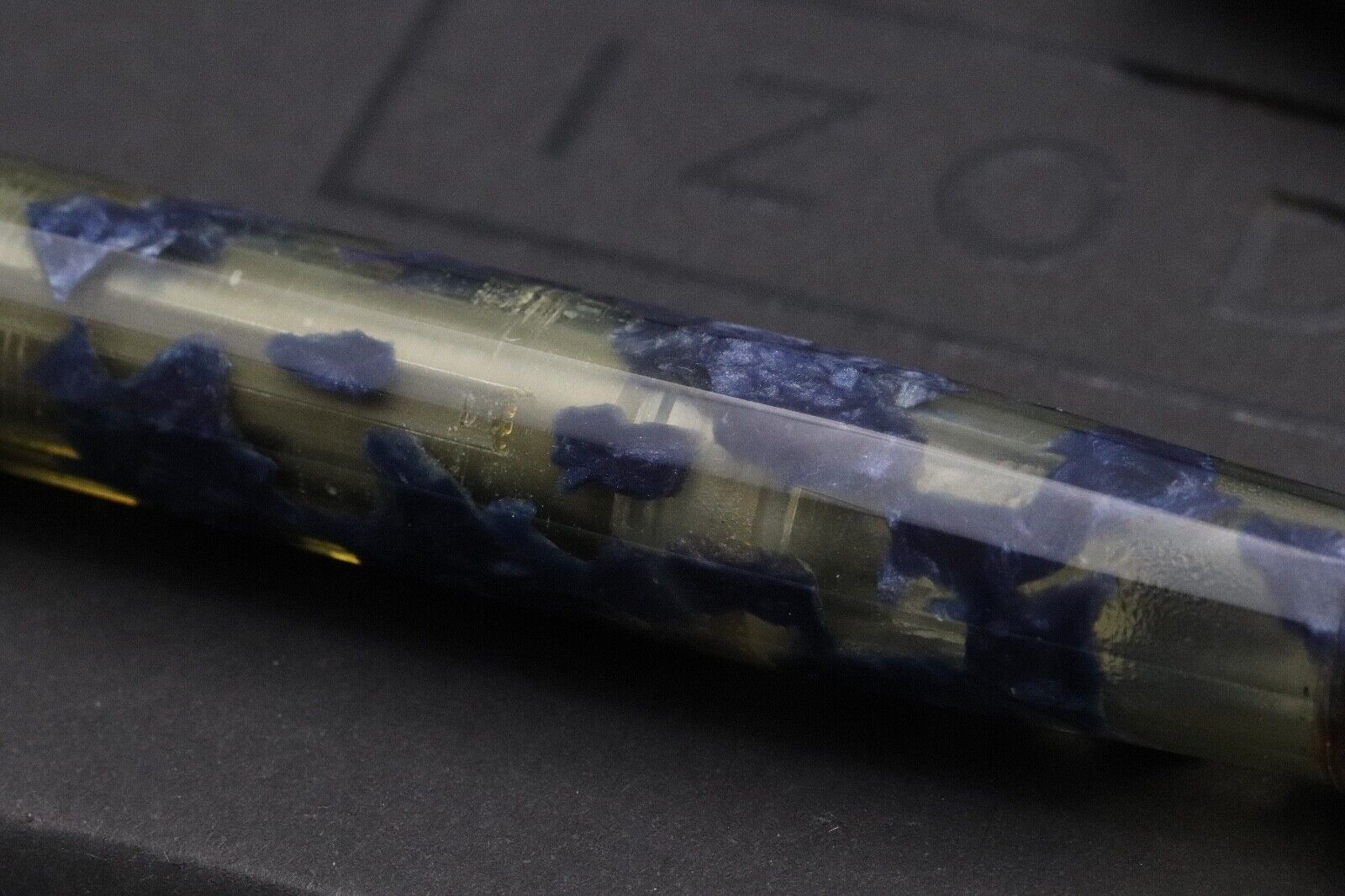 Omas Extra Paragon Lucens Blue Royale Celluloid LE Fountain Pen image 3