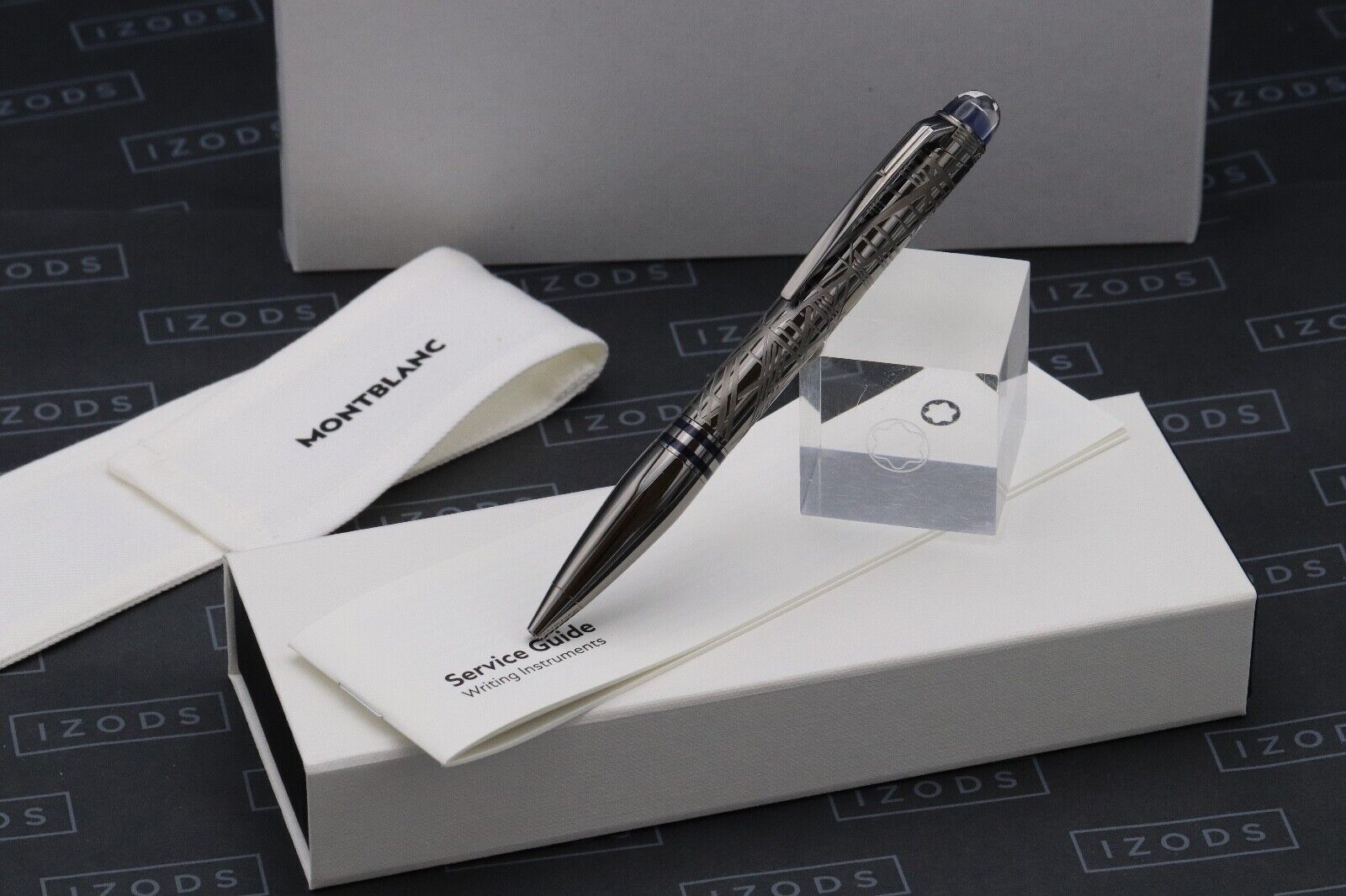 Montblanc Starwalker SpaceBlue Metal Ballpoint Pen - UNUSED image 0