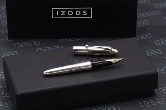 Pilot Sterling Silver Pine Tree Fountain Pen - 1991 image 0