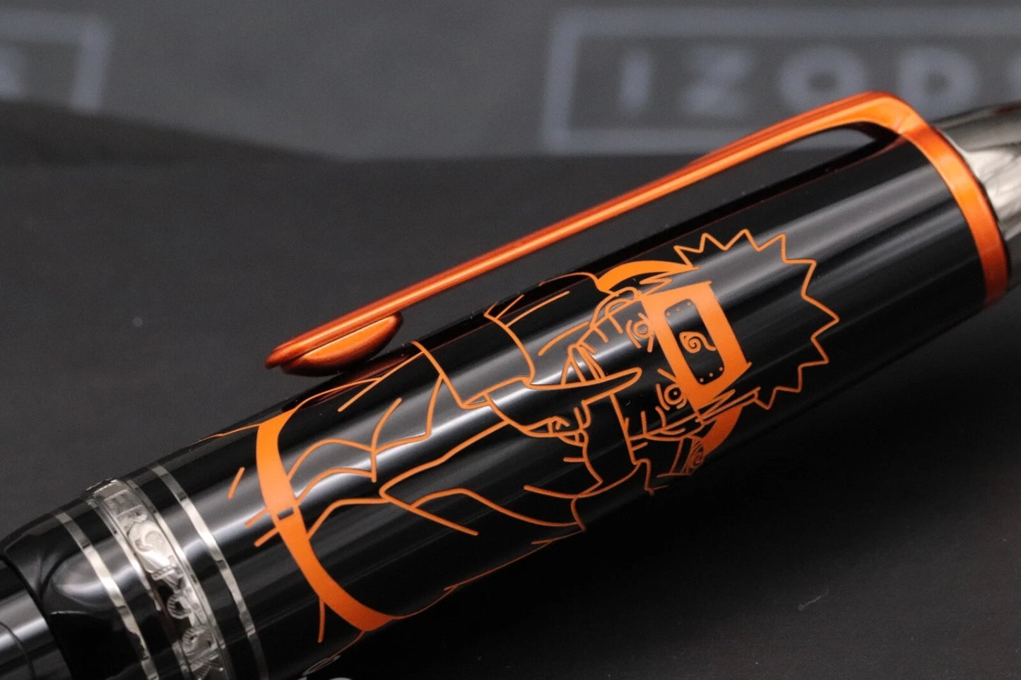 Montblanc x Naruto Meisterstuck LeGrand Fountain Pen - NEVER INKED image 8