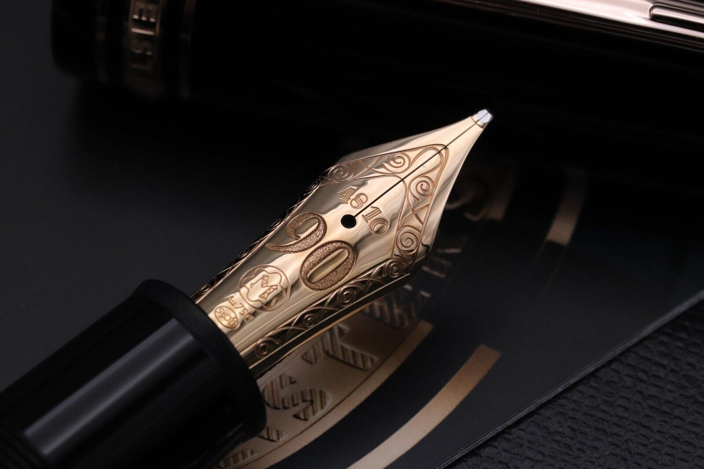 Montblanc Meisterstuck 149 90 Years Fountain Pen - Broad Nib image 3