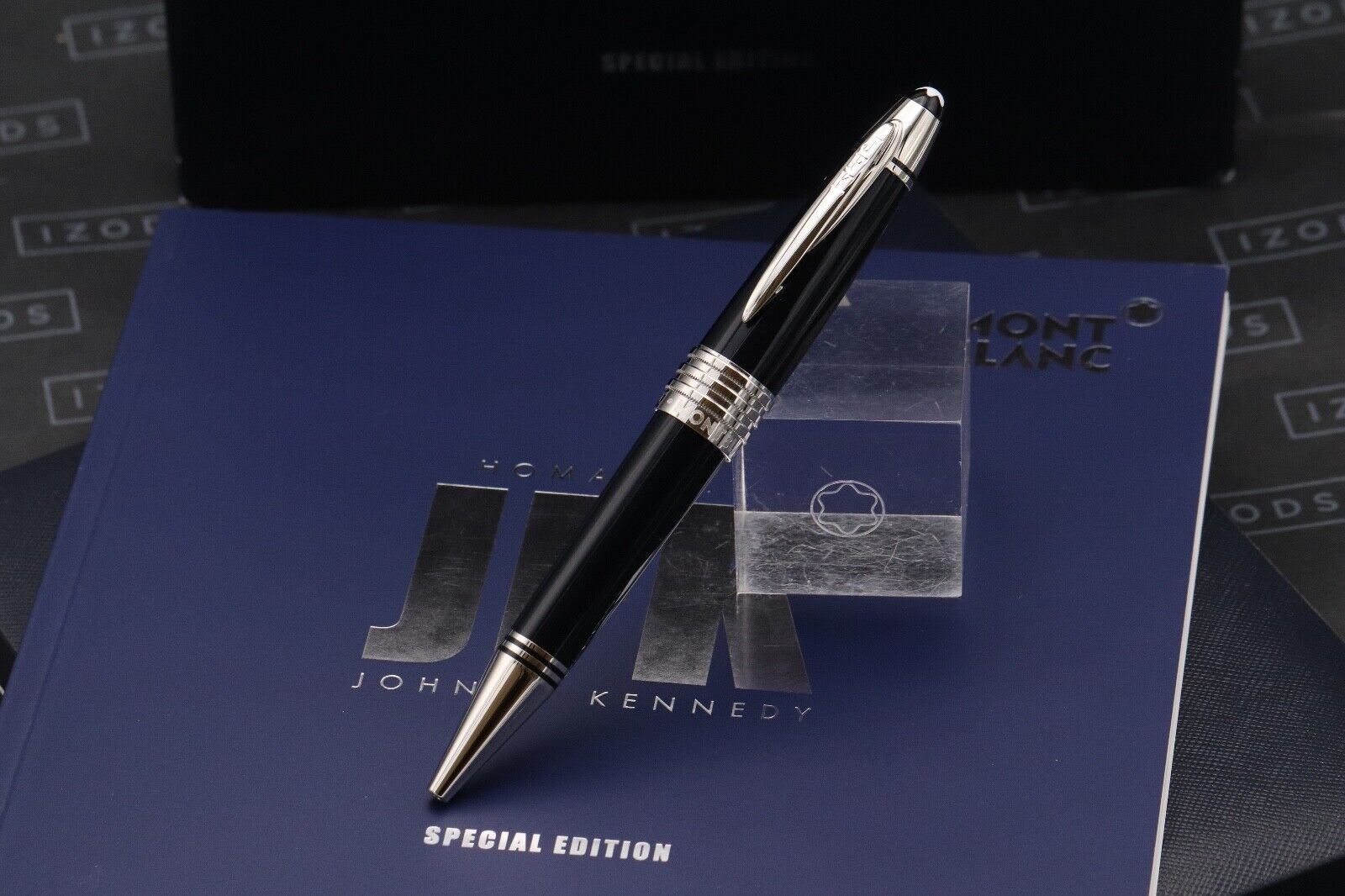 Montblanc Great Characters John F. Kennedy JFK Blue SE Ballpoint Pen image 1