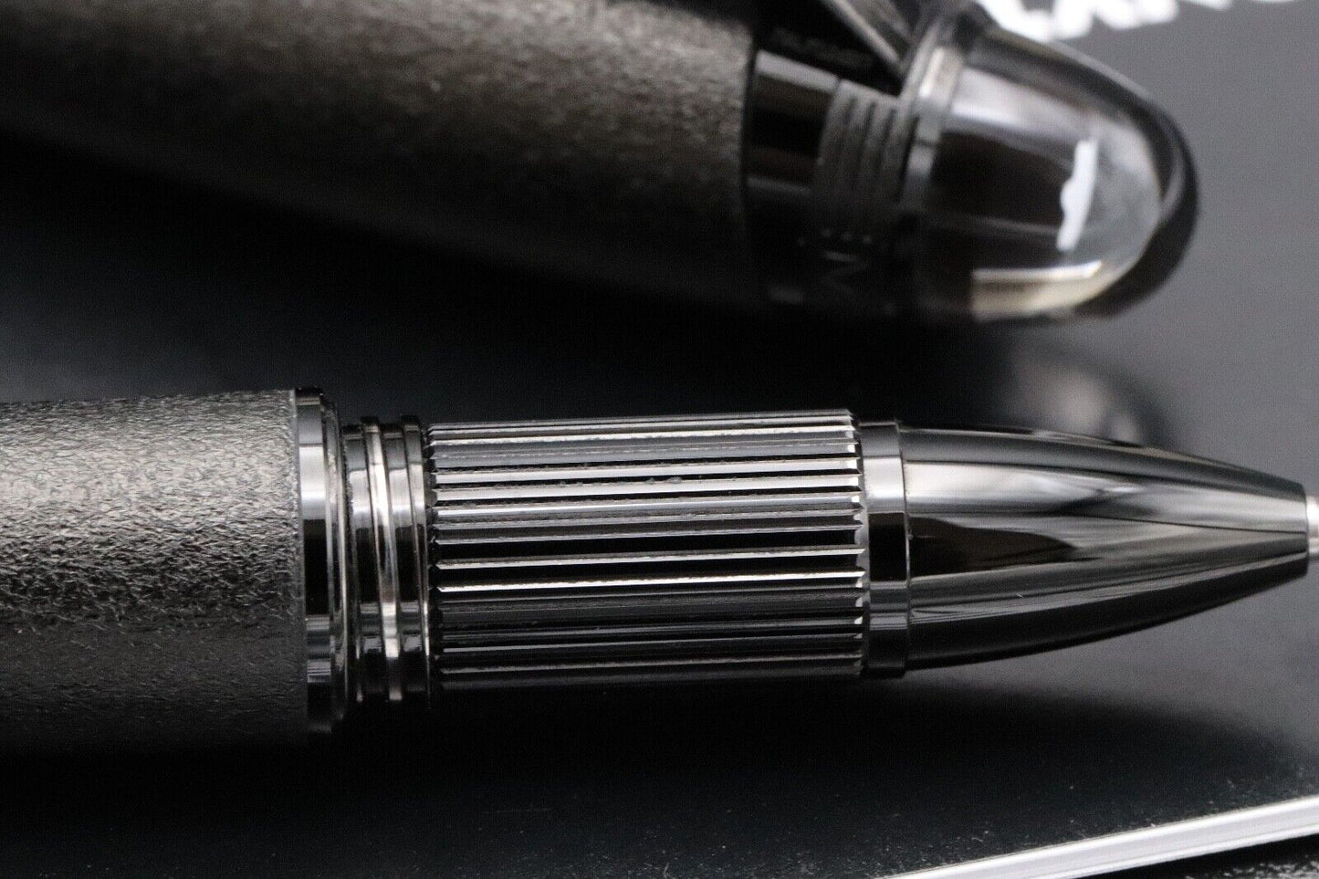 Montblanc Starwalker Black Cosmos Metal Rollerball / Fineliner Pen image 2