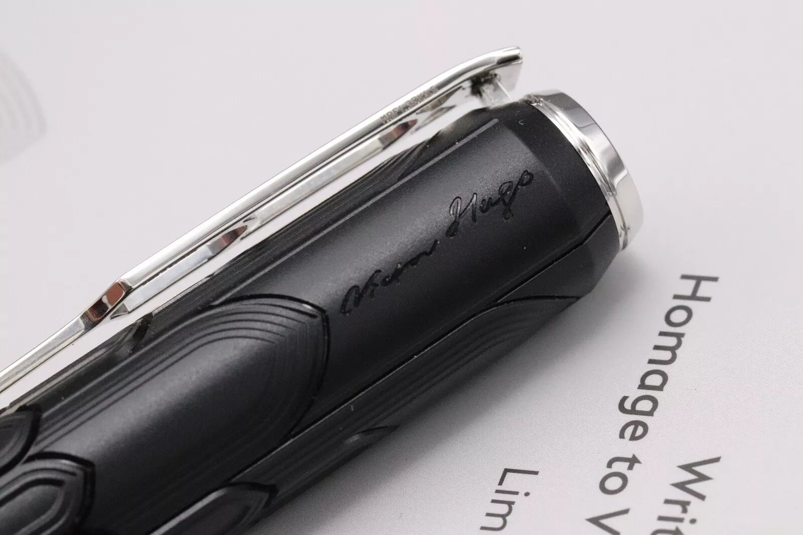 Montblanc Writers Edition Victor Hugo Fountain Pen - EF Nib image 7
