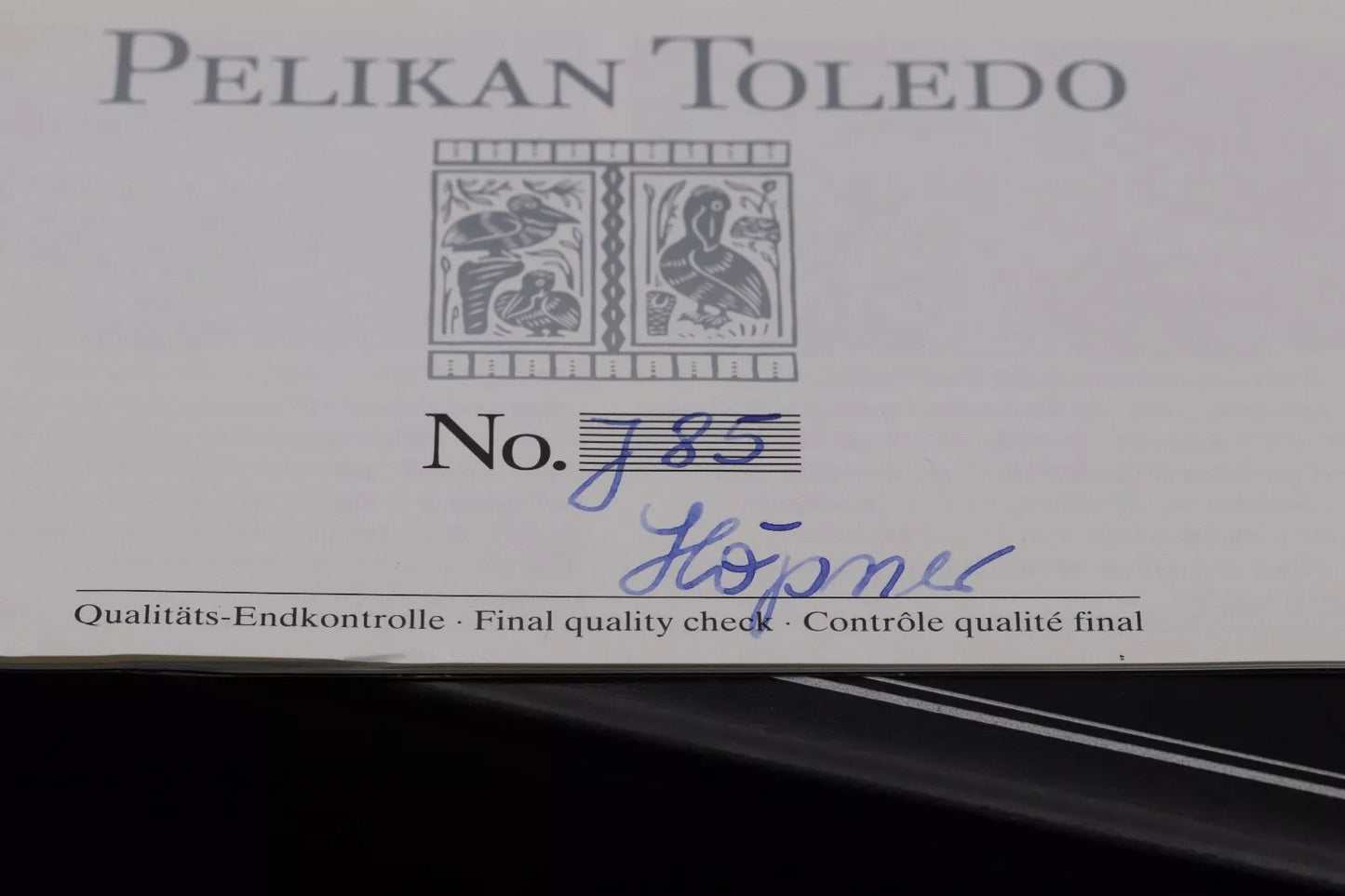 Pelikan Souveran M710 Toledo Fountain Pen - UNUSED - Broad PF Nib image 12