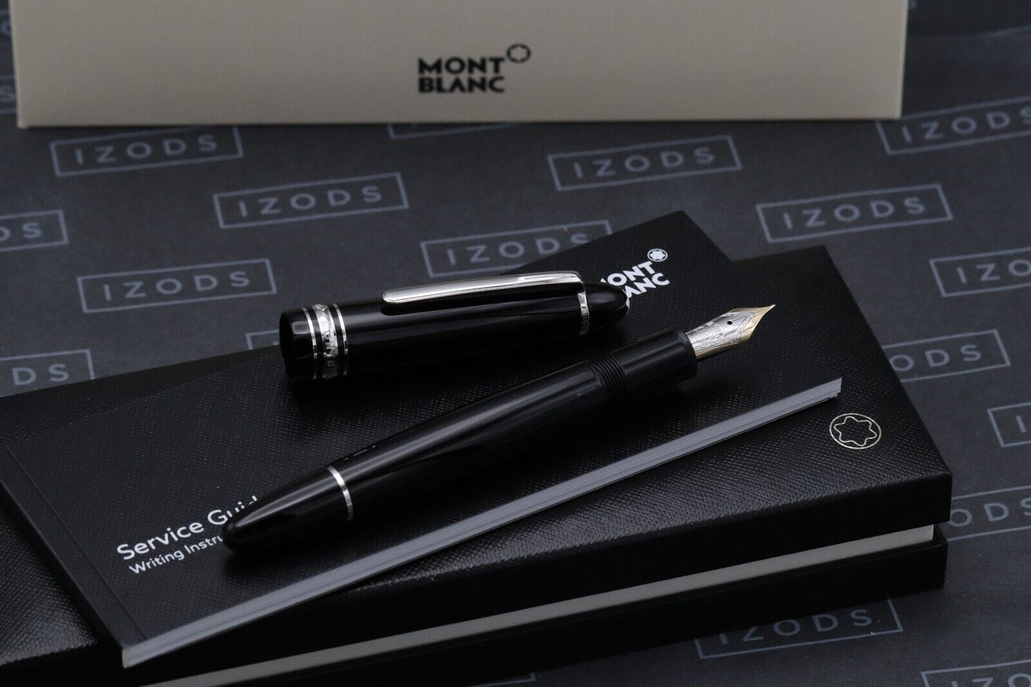 Montblanc Meisterstuck 146 LeGrand Platinum-Coated Fountain Pen - EF - DIPPED image 1