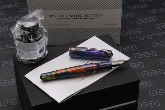 Leonardo Momento Zero Grande Galaxy Prime LE6 Fountain Pen - #8 Ti Nib image 0