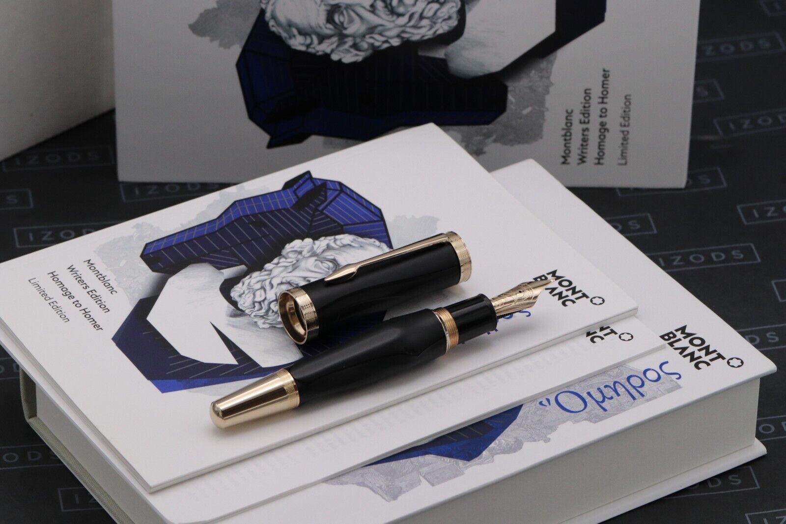 Montblanc Writers Edition Homage to Homer Fountain Pen image 0
