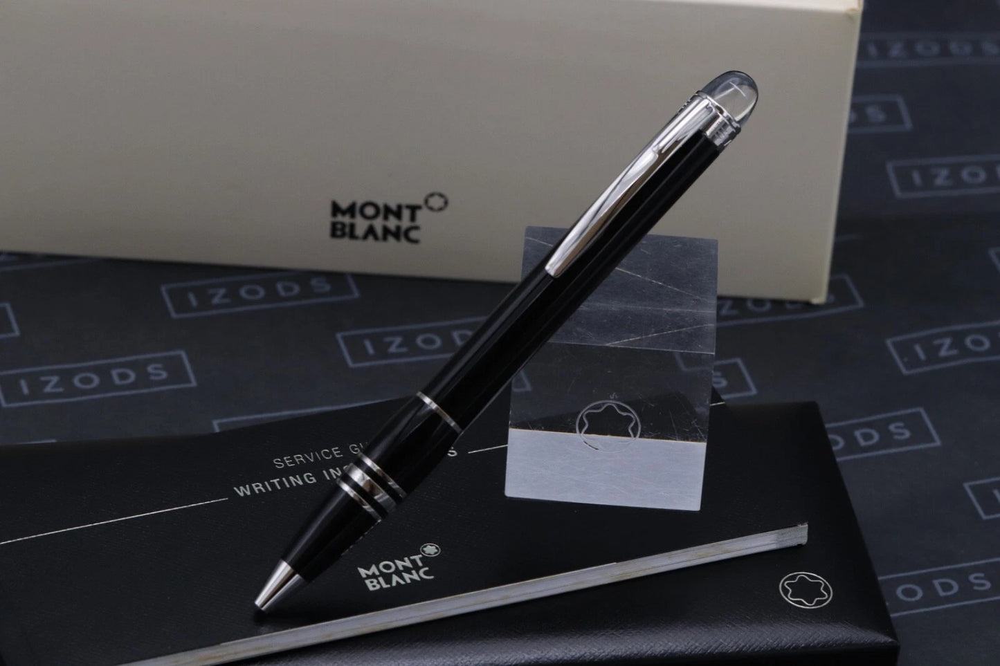 Montblanc Starwalker Platinum Resin Ballpoint Pen - UNUSED image 5