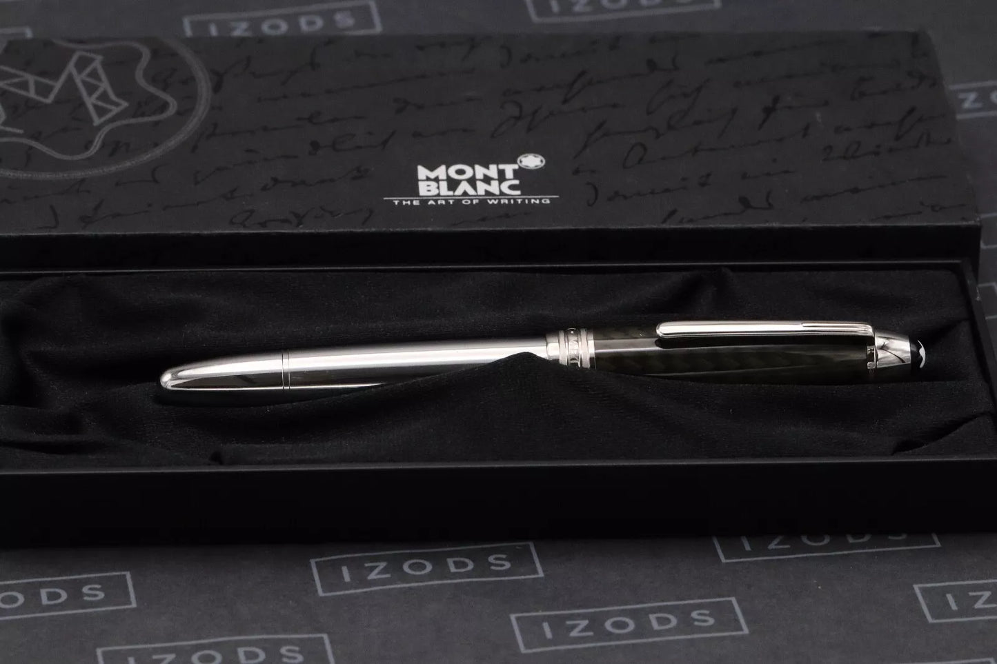 Montblanc Meisterstuck 146 LeGrand Carbon Steel Fountain Pen - OB Nib image 8