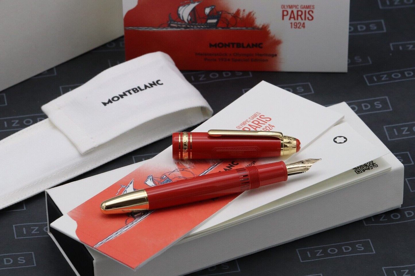 Montblanc Meisterstück x Paris Olympics 1924 LeGrand Fountain Pen - UNUSED image 0