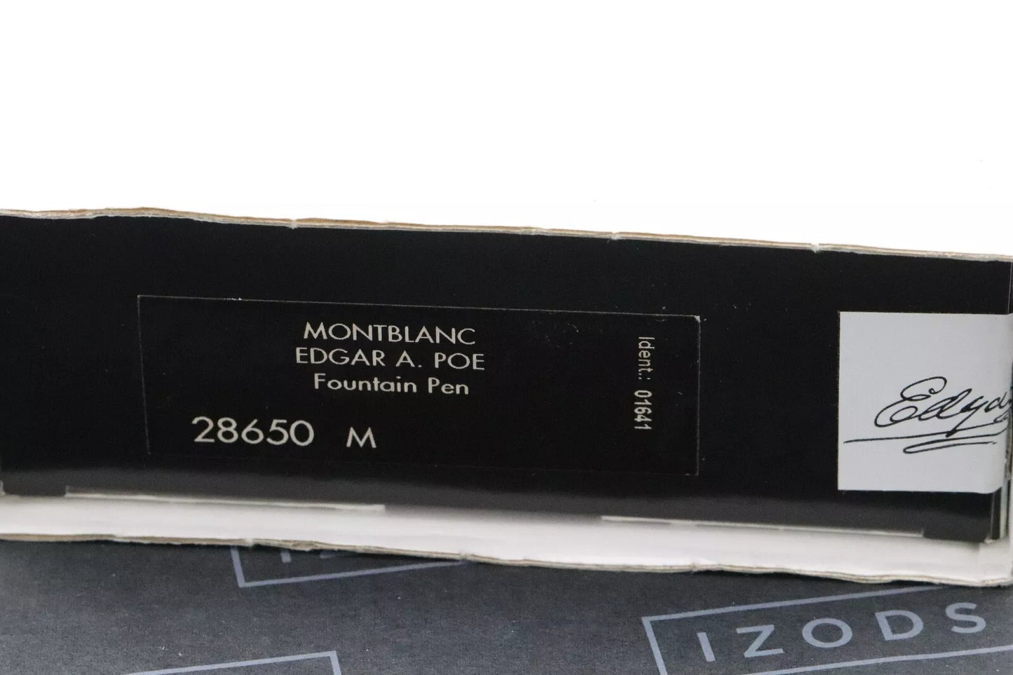 Montblanc Writers Edition Edgar Allan Poe Fountain Pen - RARE EF NIB image 6