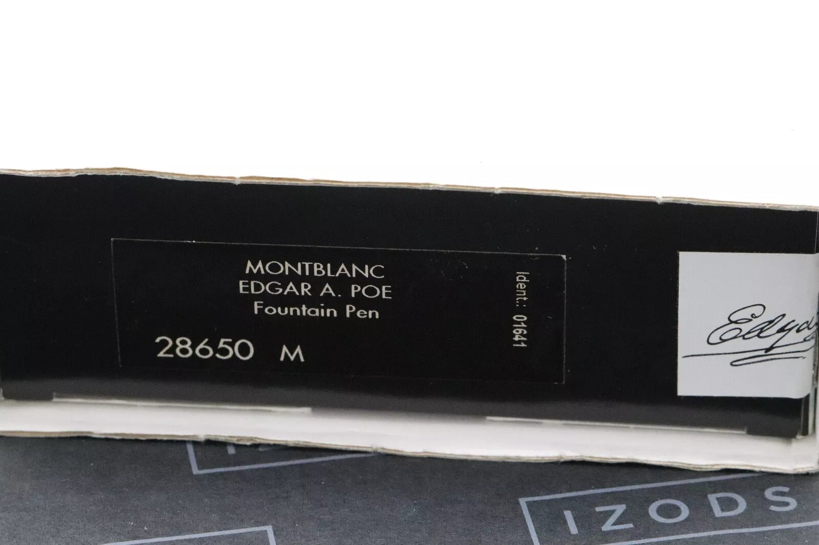 Montblanc Writers Edition Edgar Allan Poe Fountain Pen - RARE EF NIB image 6