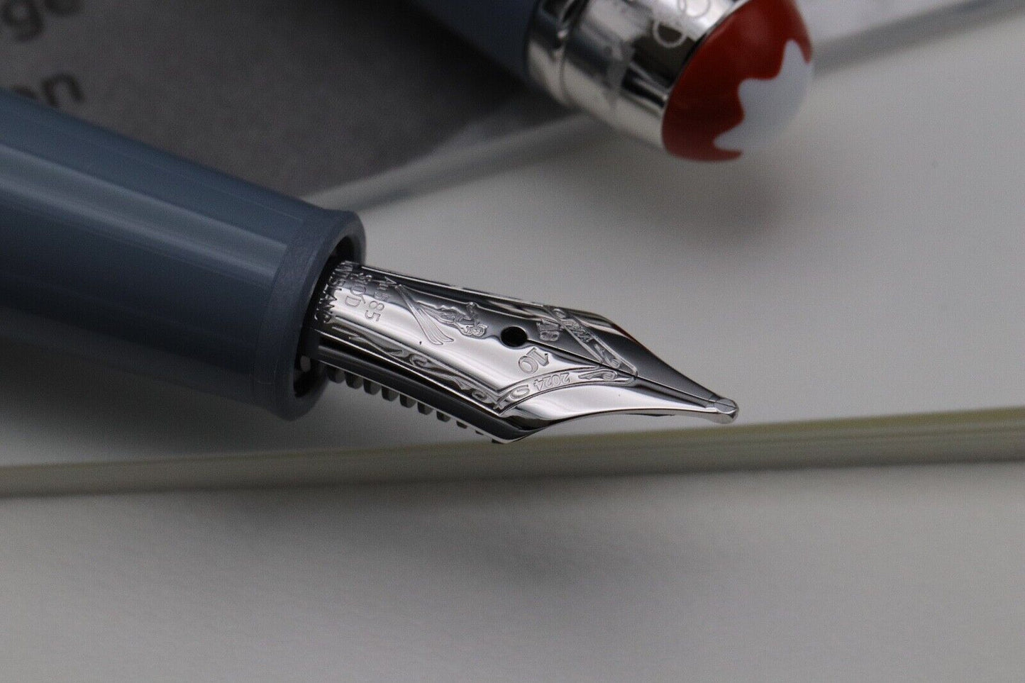 Montblanc Meisterstück x Chamonix Olympics 1924 Classique Fountain Pen - UNUSED image 2