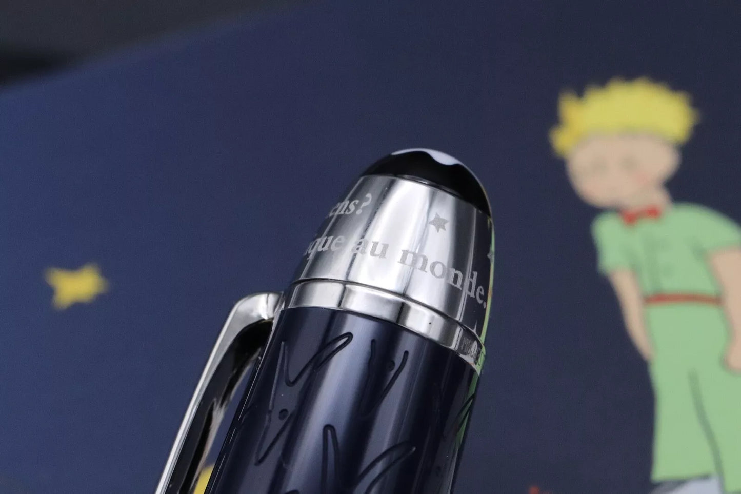 Montblanc Meisterstuck 162 LeGrand Le Petit Prince Rollerball / Fineliner Pen image 5